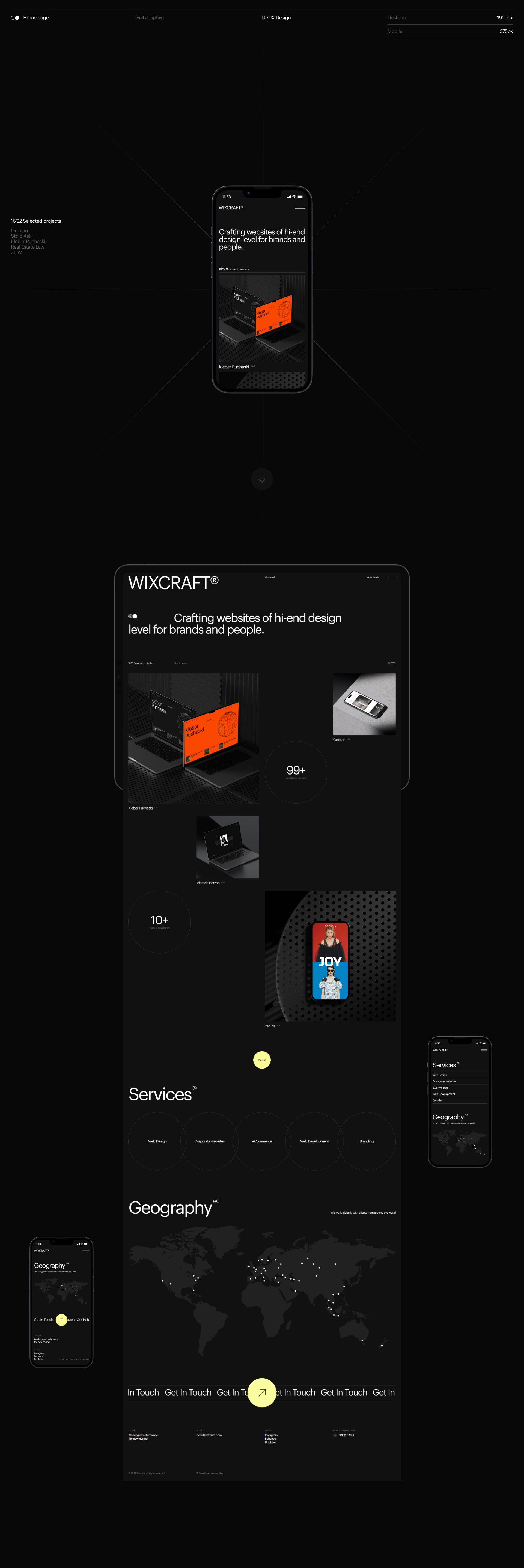 Wixcraft — Изображение №2 — Интерфейсы, Брендинг на Dprofile
