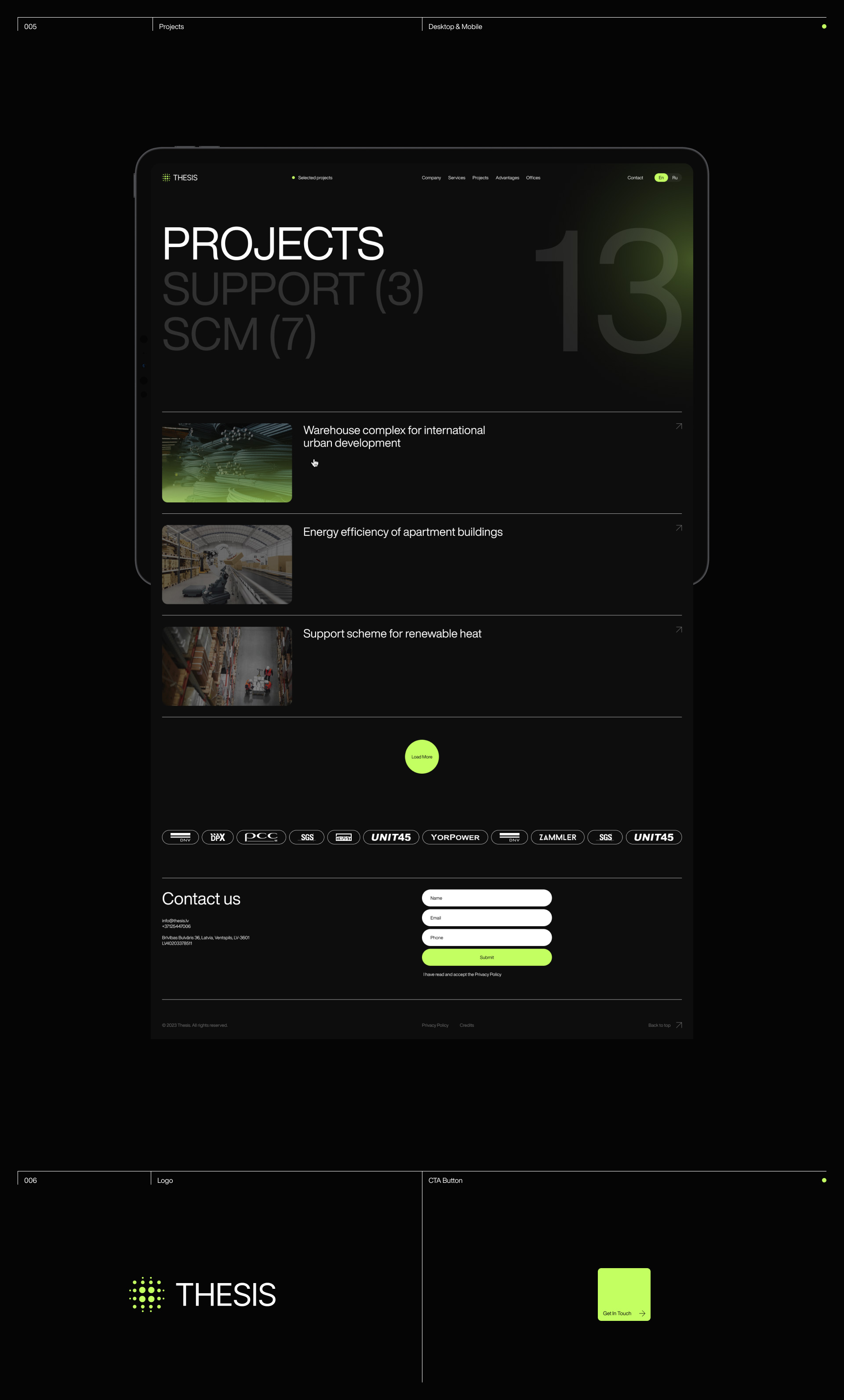 THESIS — Изображение №6 — Интерфейсы на Dprofile