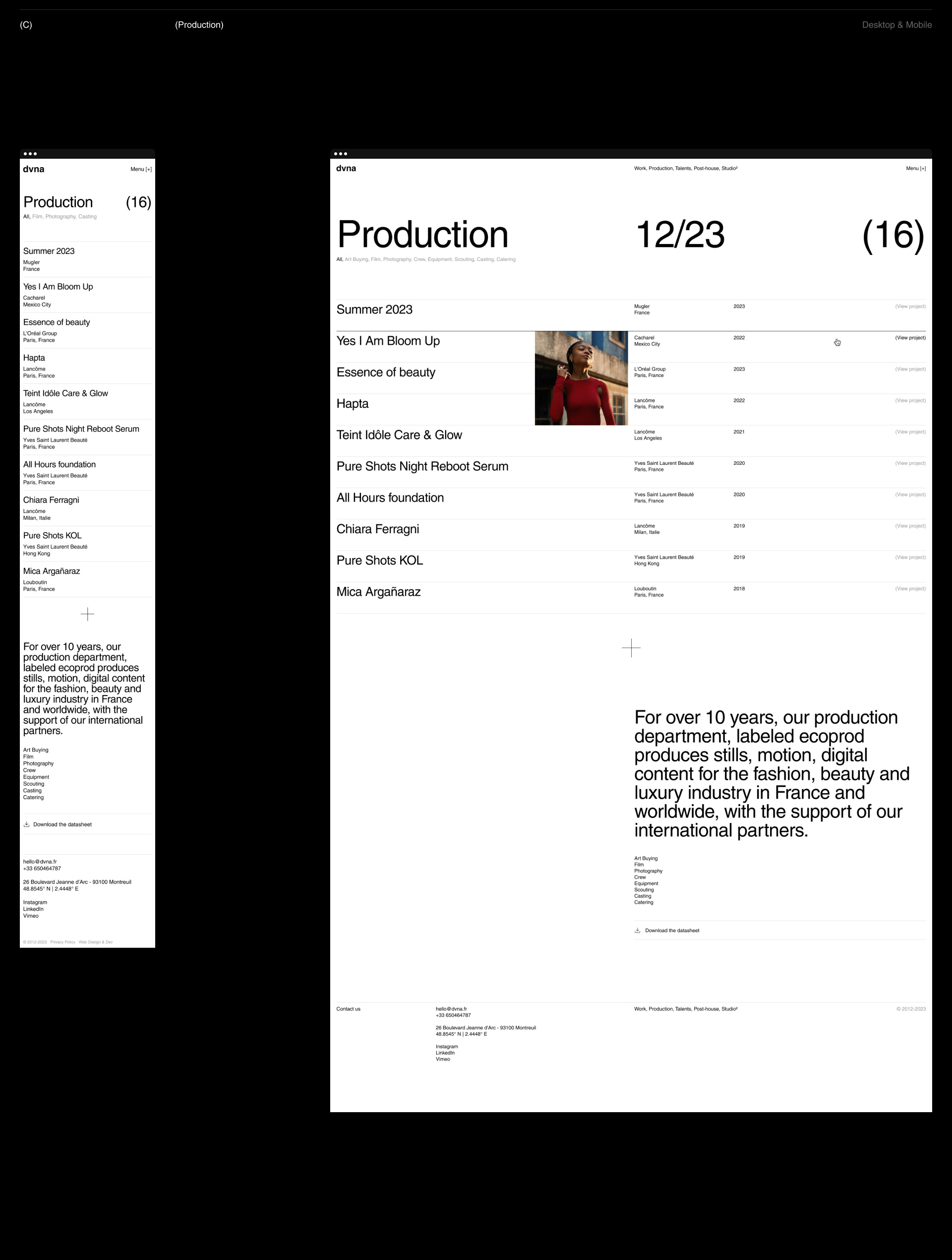 dvna studio — Изображение №6 — Интерфейсы на Dprofile
