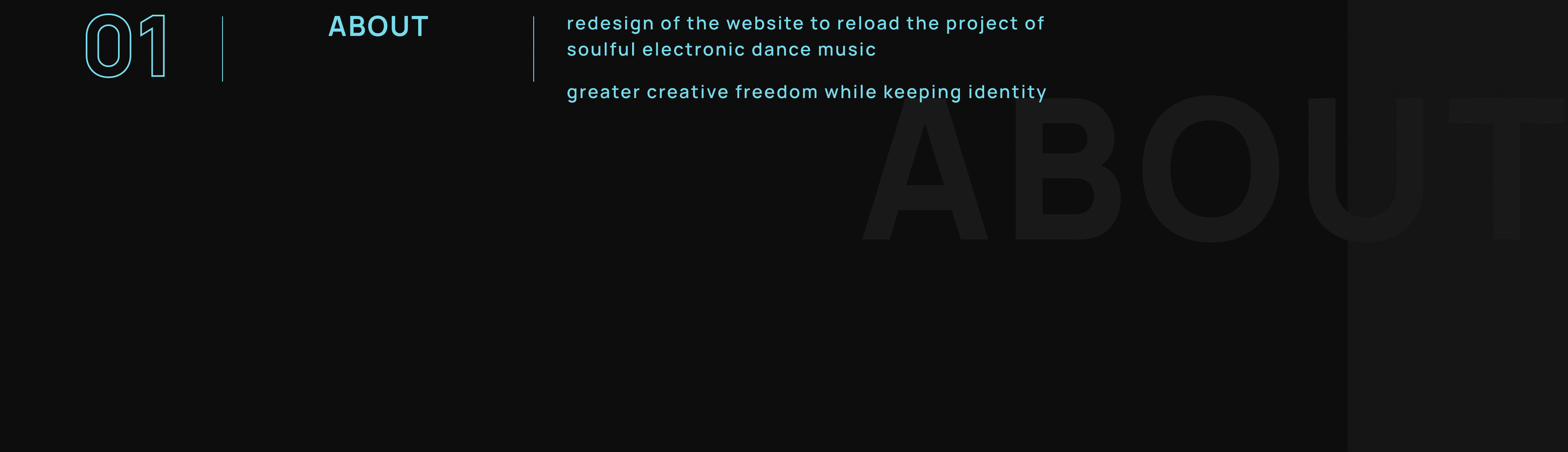 Atom of Soul. Music site redesign — Изображение №2 — Интерфейсы, Брендинг на Dprofile