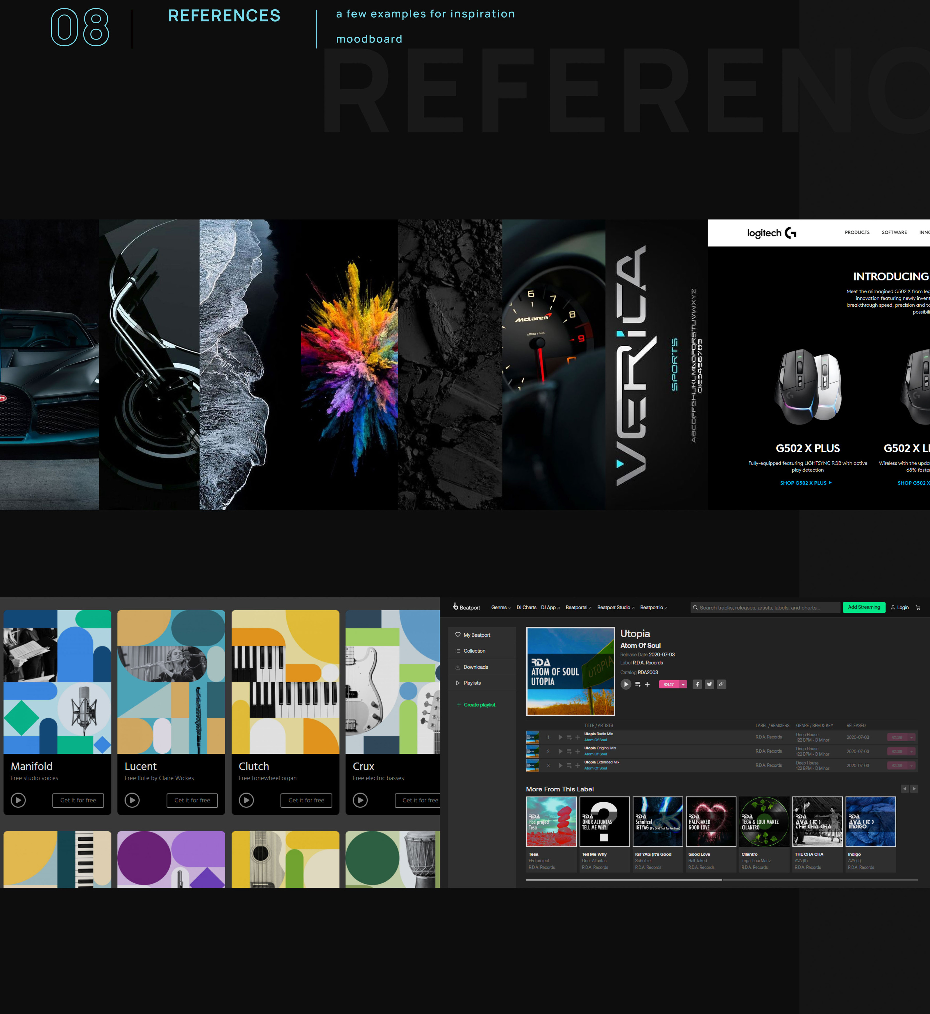 Atom of Soul. Music site redesign — Изображение №9 — Интерфейсы, Брендинг на Dprofile
