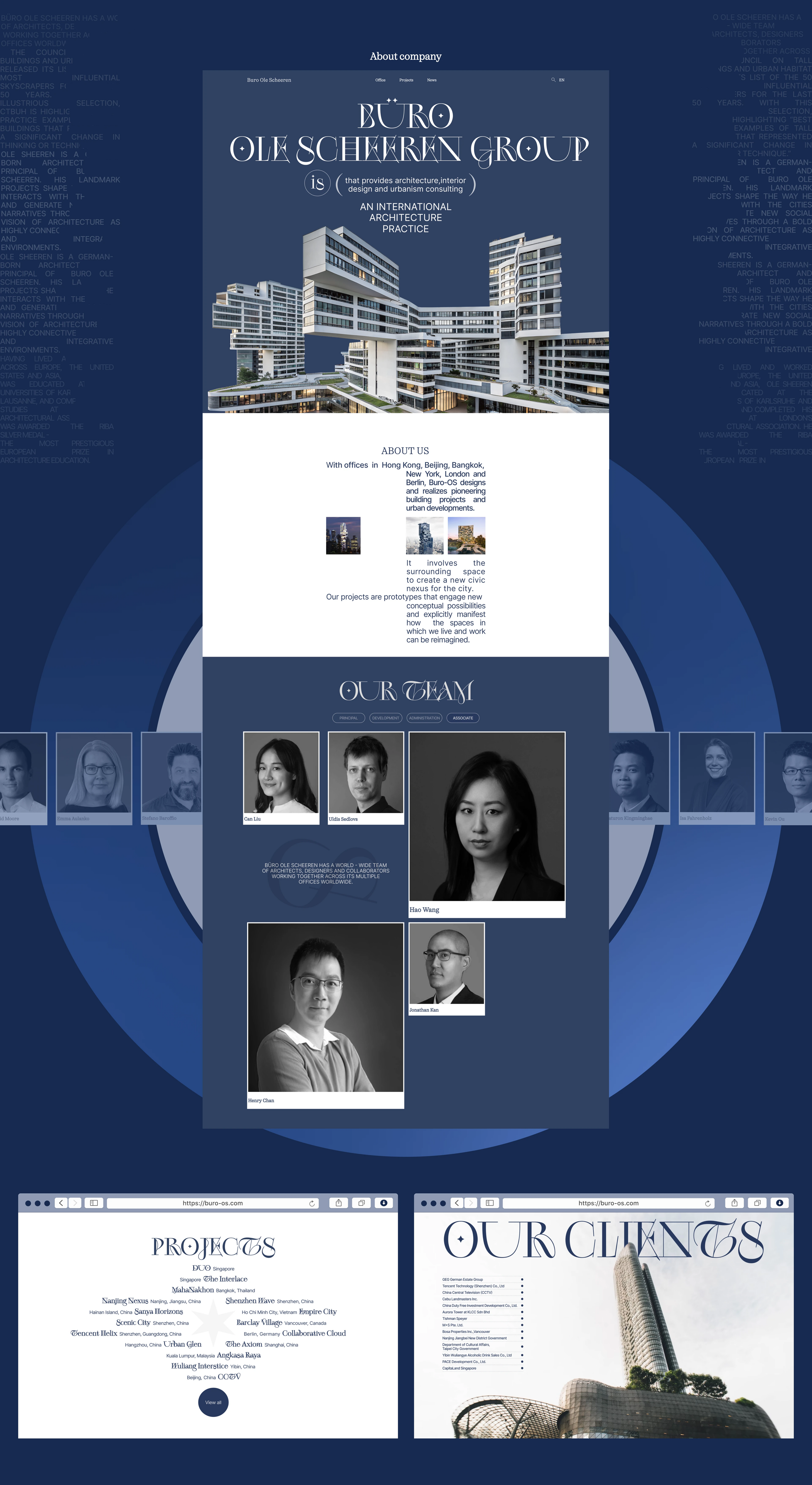Buro Ole Sheeren | Corporate website — Изображение №9 — Интерфейсы на Dprofile