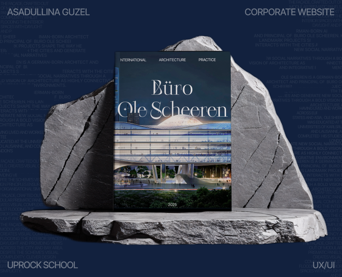 Buro Ole Sheeren | Corporate website — Интерфейсы на Dprofile