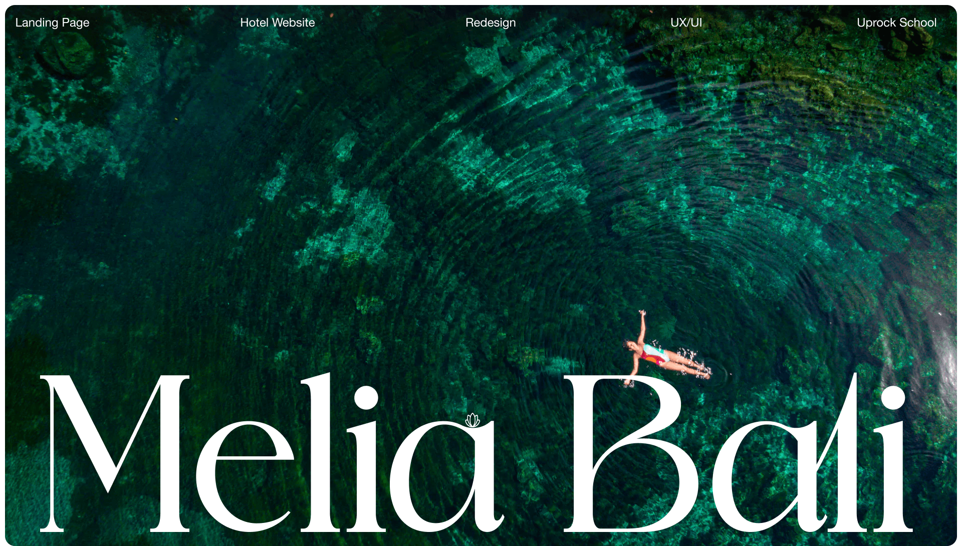 Melia Bali Hotel | Landing — Изображение №1 — Интерфейсы на Dprofile
