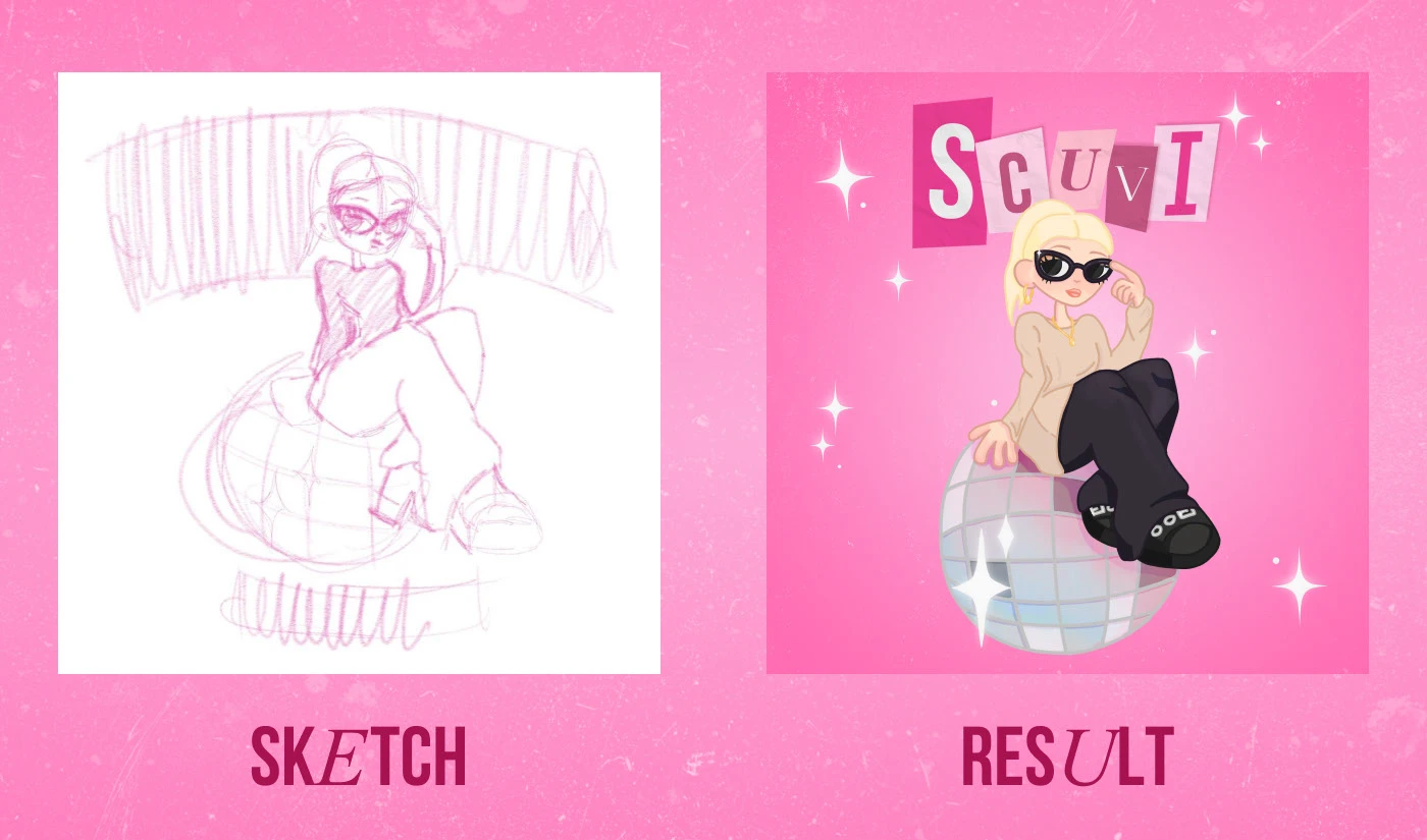 Music Album Cover — Изображение №2 — Иллюстрация, Графика на Dprofile