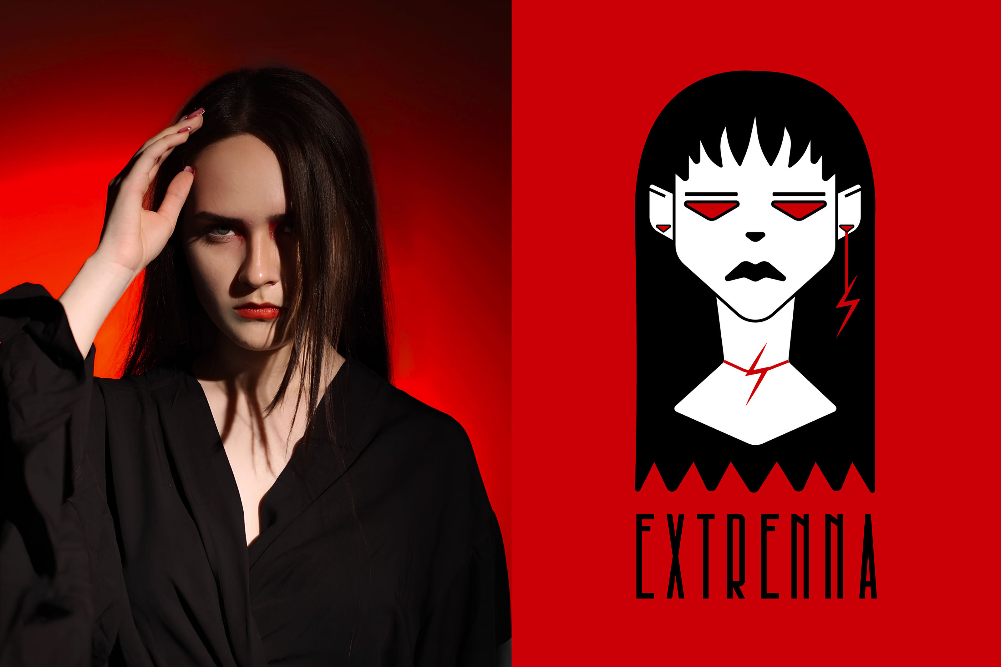 Logotype music band EXTRENNA — Изображение №1 — Брендинг на Dprofile
