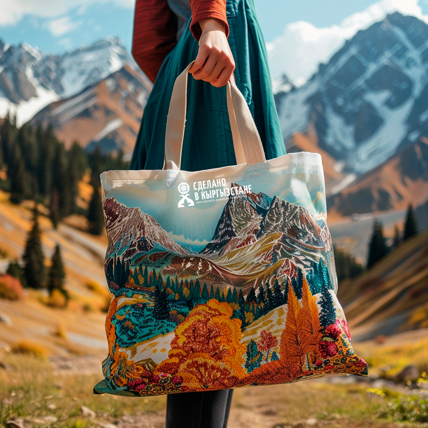 Сделано в Кыргызстане | Made in Kyrgyzstan | Сontest — Изображение №5 — Брендинг, Графика на Dprofile