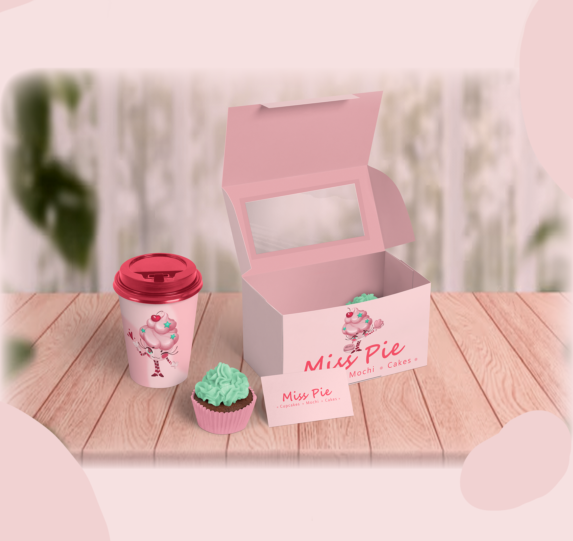 Бренд-Персонаж Miss Pie — Изображение №5 — Брендинг, Иллюстрация на Dprofile