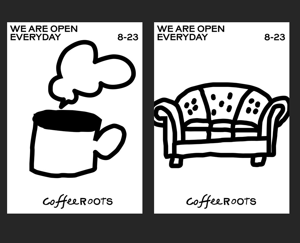 Coffee Roots‎ — нейминг и айдентика — Брендинг на Dprofile