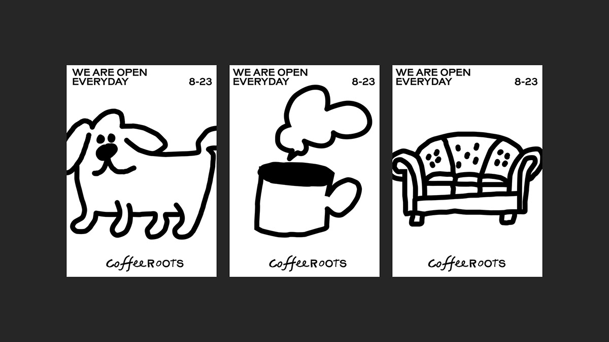 Coffee Roots — нейминг и айдентика — Изображение №7 — Брендинг на Dprofile