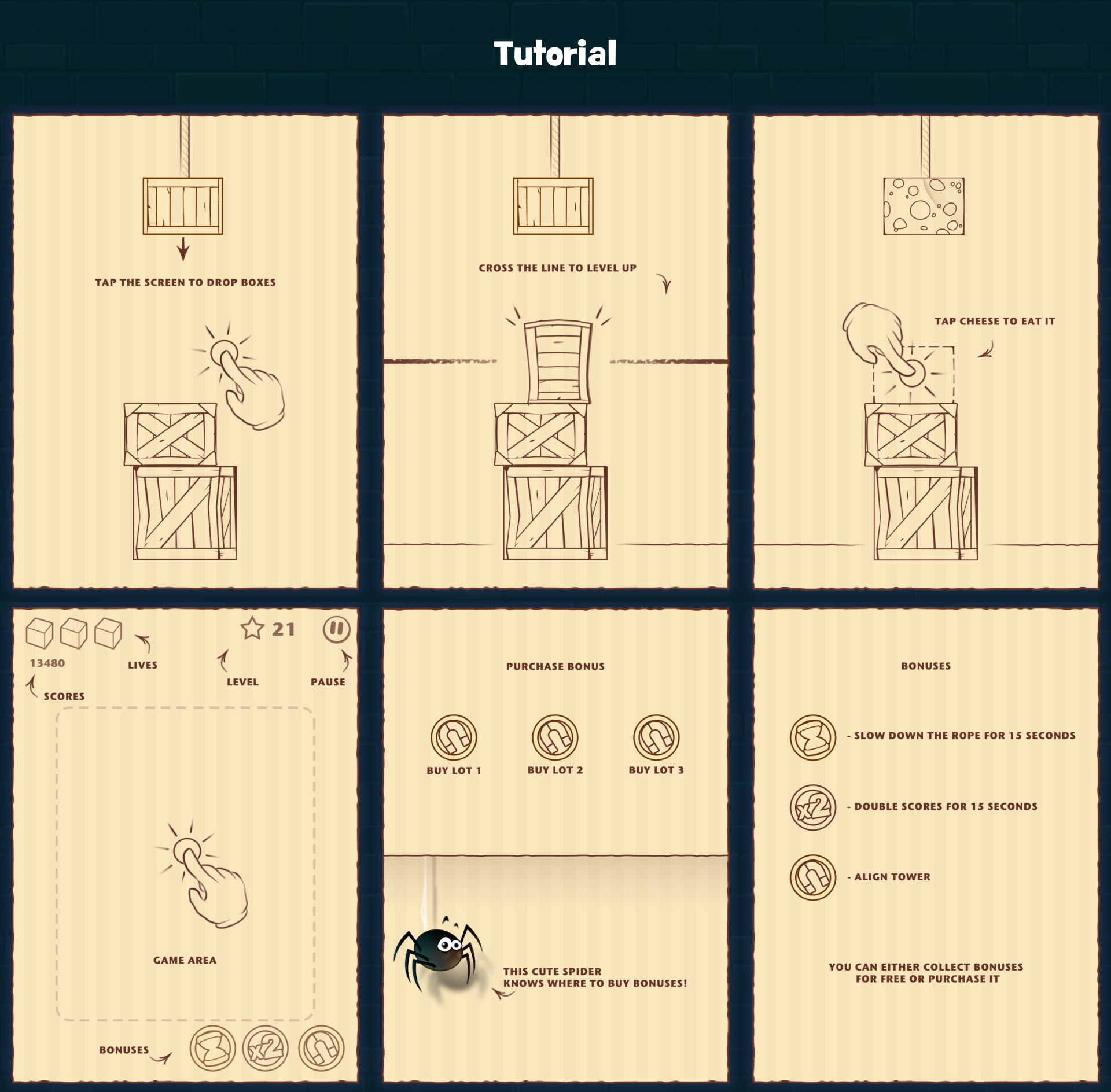 Game ART + UI | Rat Builder — Изображение №3 — Интерфейсы, Иллюстрация на Dprofile