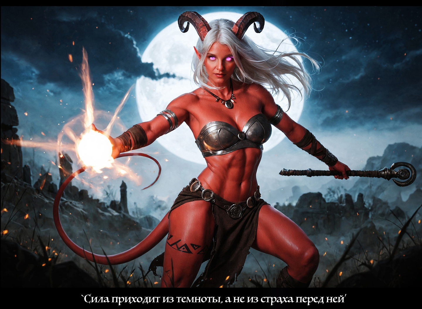 Тифлинги: Демоническая Элегантность в D&D — Изображение №5 — Иллюстрация, 3D на Dprofile