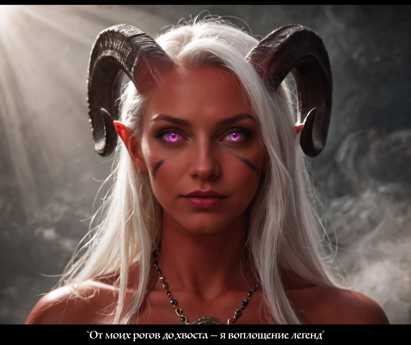 Тифлинги: Демоническая Элегантность в D&D — Изображение №7 — Иллюстрация, 3D на Dprofile