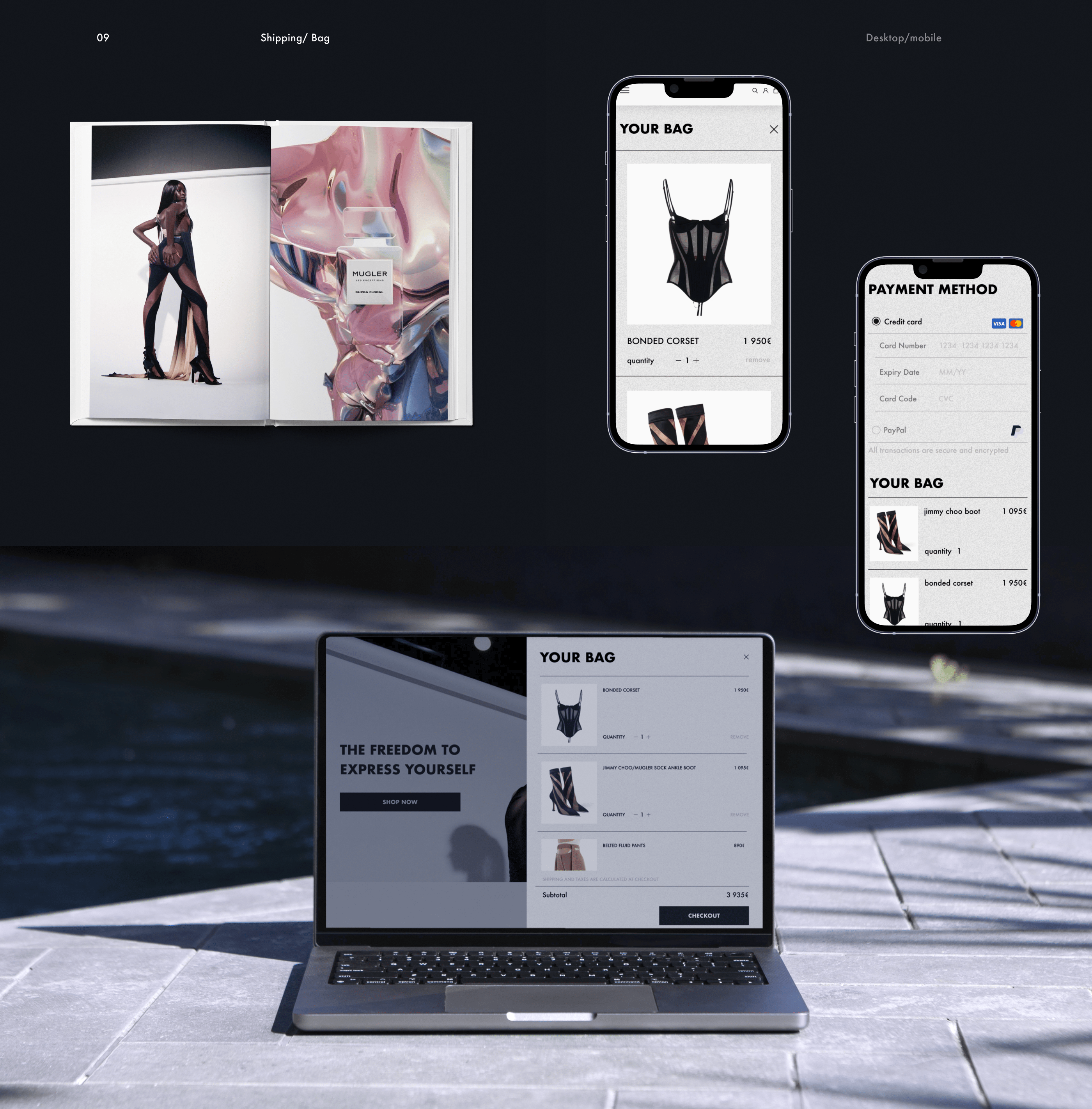 MUGLER | E-commerce redesign — Изображение №8 — Интерфейсы на Dprofile
