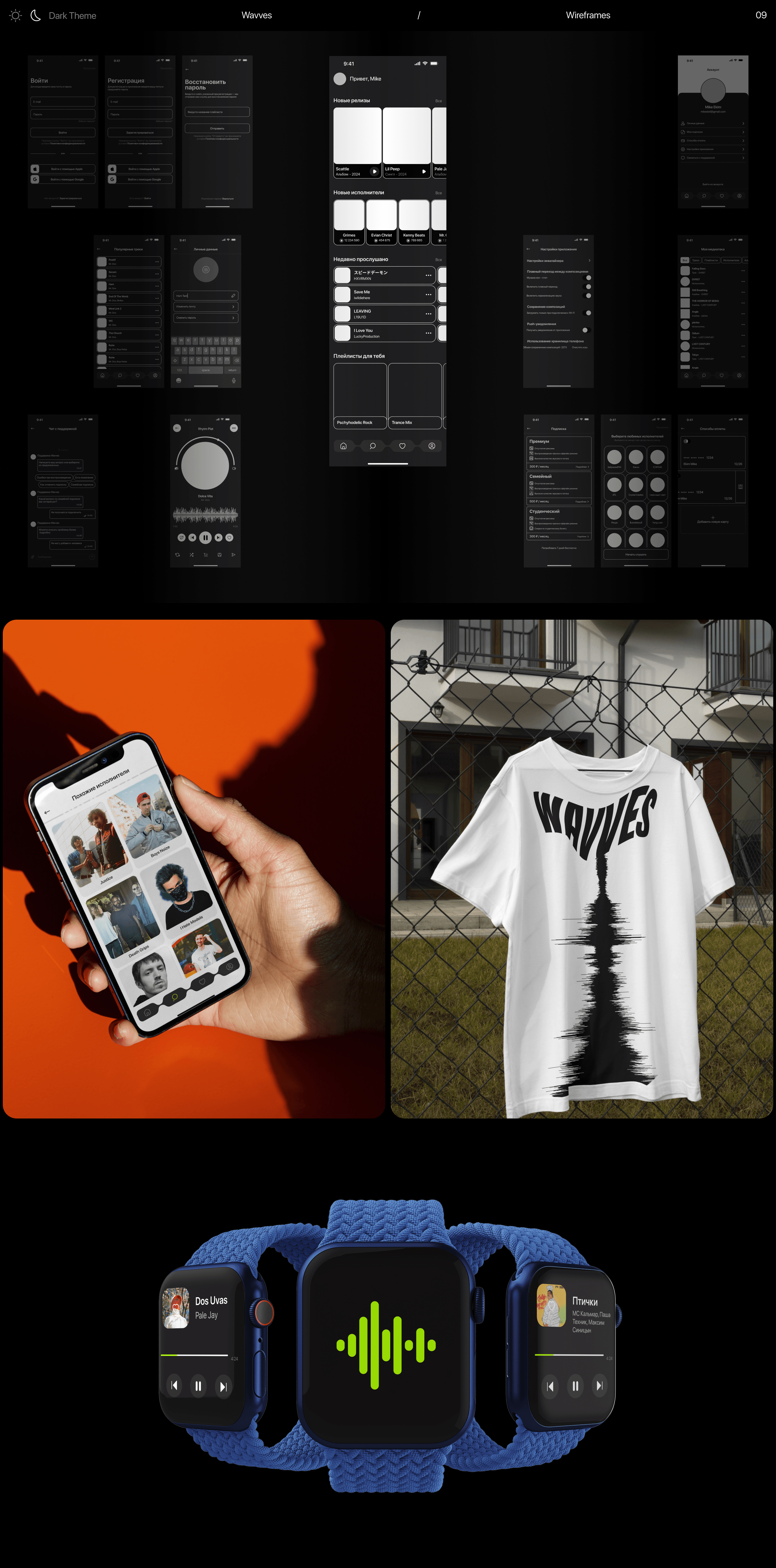 Wavves | Music Mobile App — Изображение №5 — Интерфейсы на Dprofile
