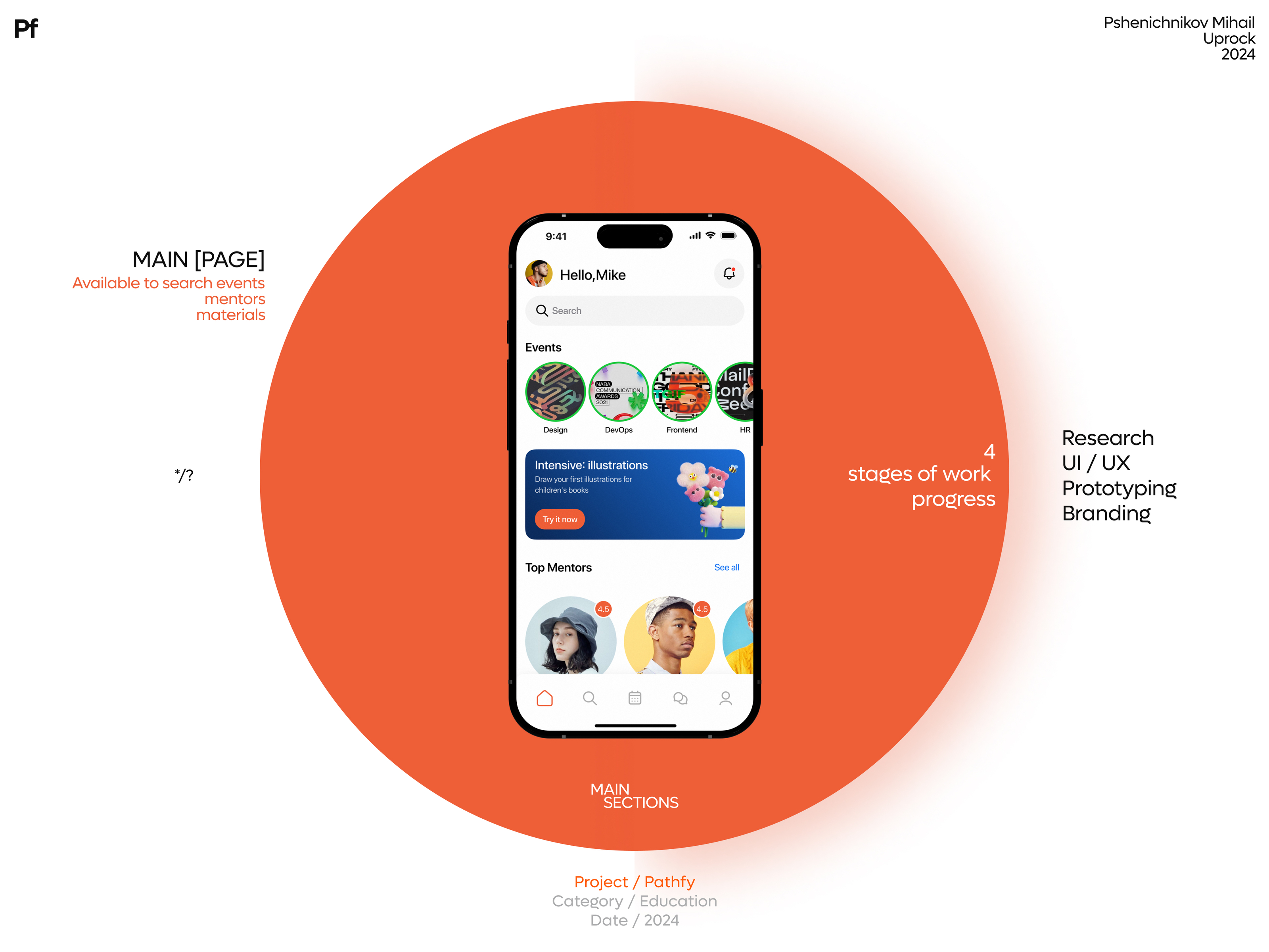 Pathfy - app for learning — Изображение №1 — Интерфейсы на Dprofile