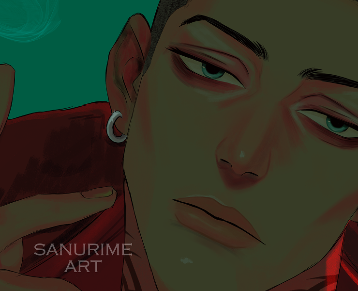 Cigarette — Иллюстрация на Dprofile