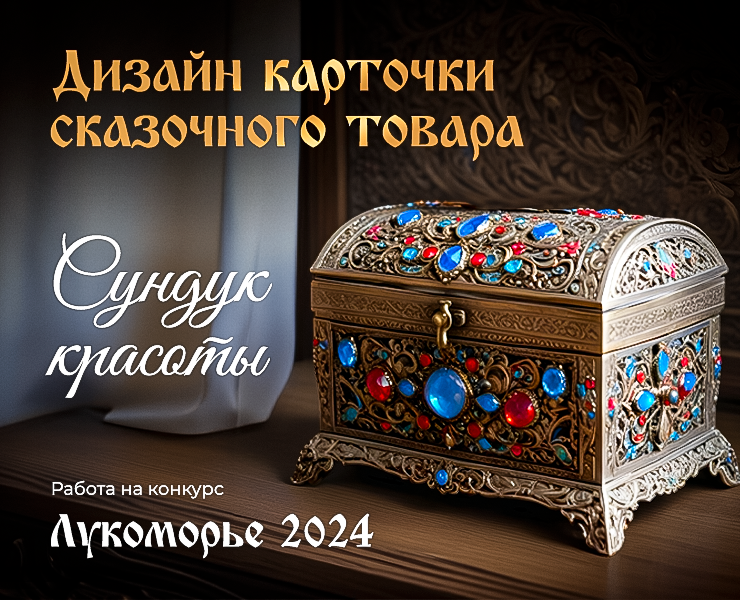 Сундук красоты «Марфушка» — Графика, Маркетинг на Dprofile