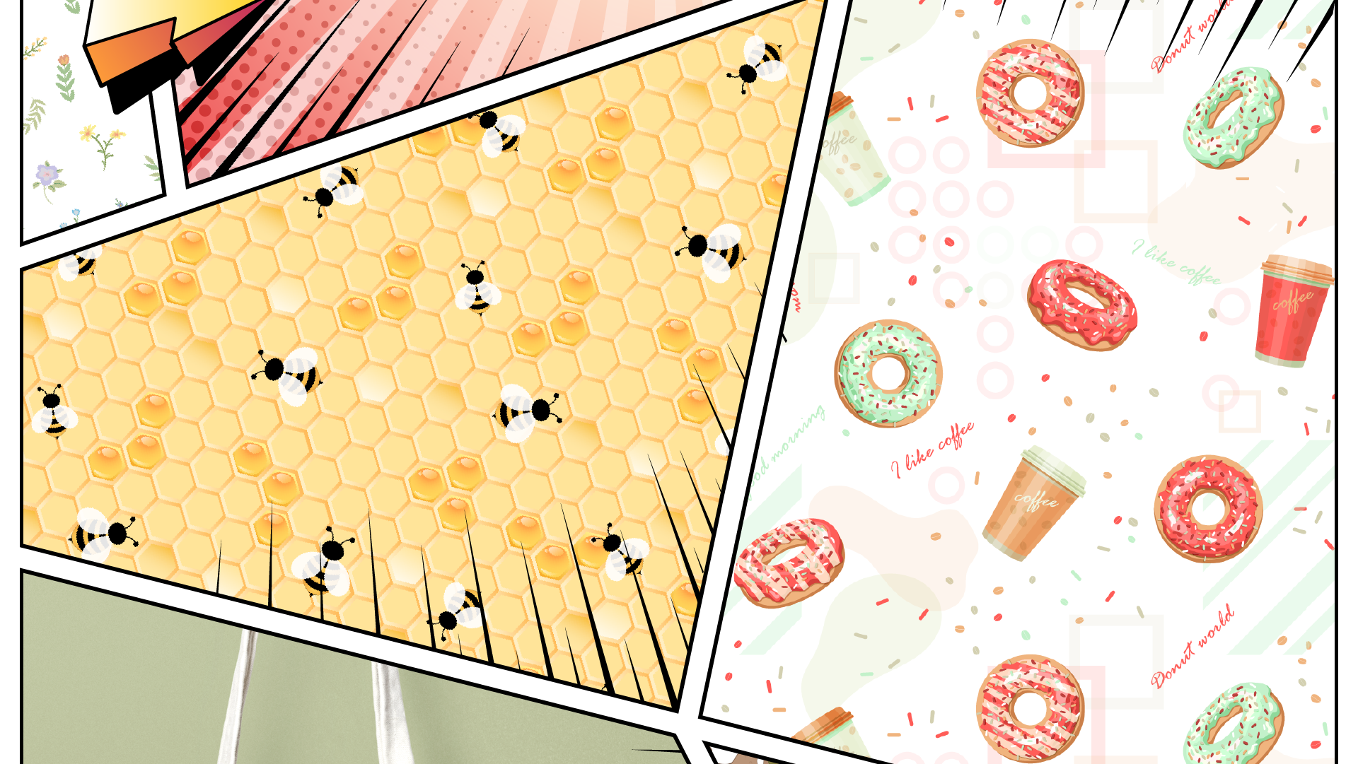 My seamless patterns — Изображение №2 — Иллюстрация, Графика на Dprofile
