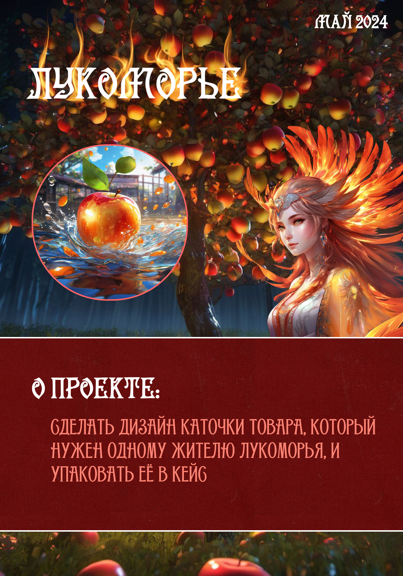 Карточка товара для жар-птицы — Изображение №1 — Графика на Dprofile