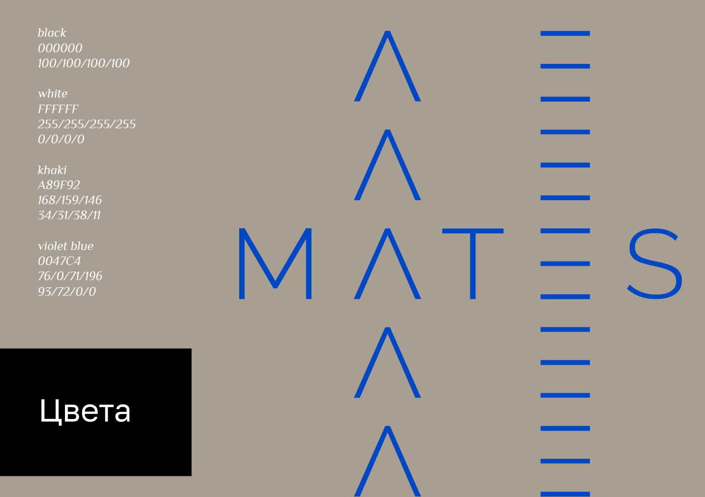 MATES — Изображение №6 — Брендинг на Dprofile