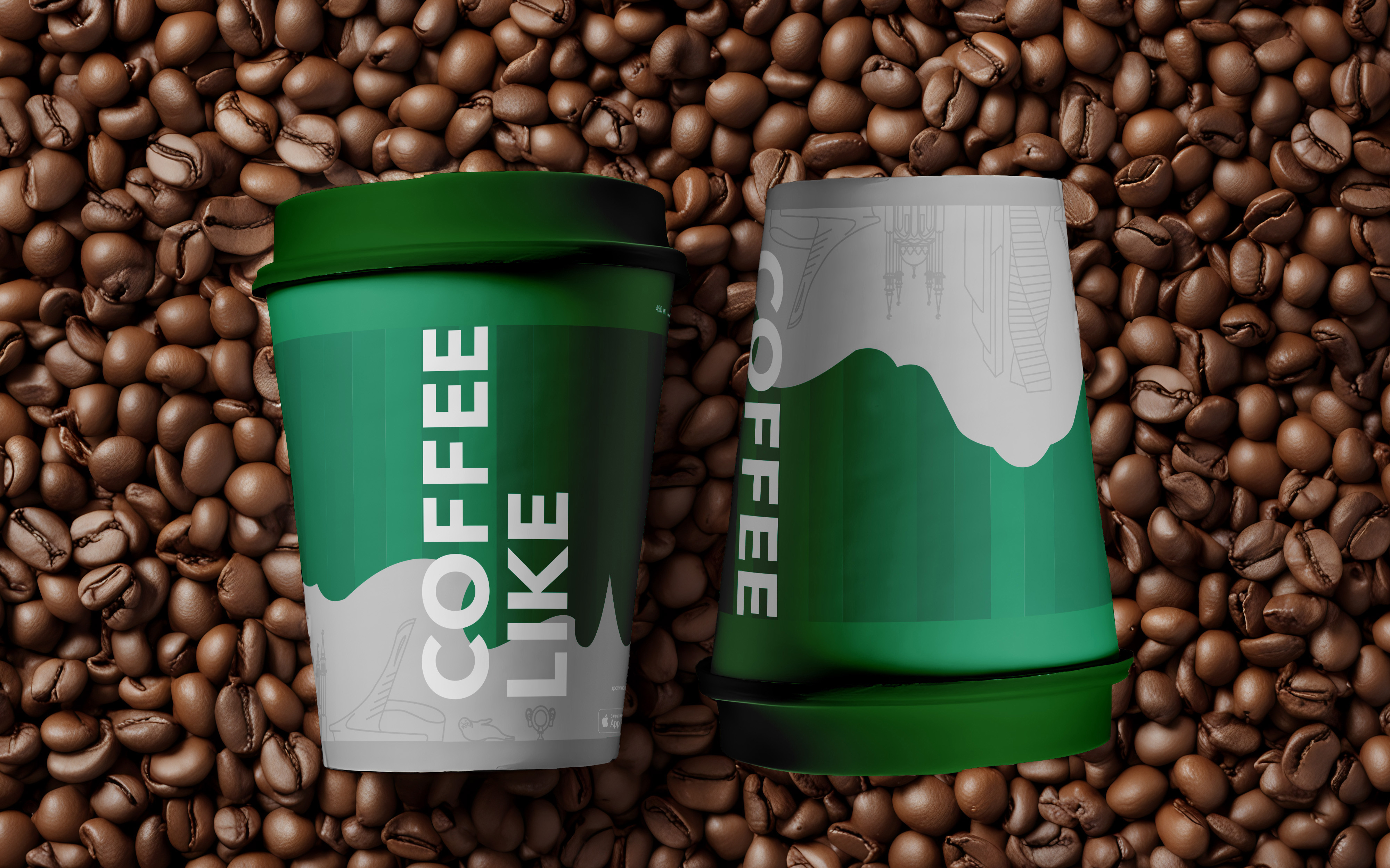 DProfile + Coffee Like + Путешествия по России — Изображение №8 — Брендинг, Графика на Dprofile