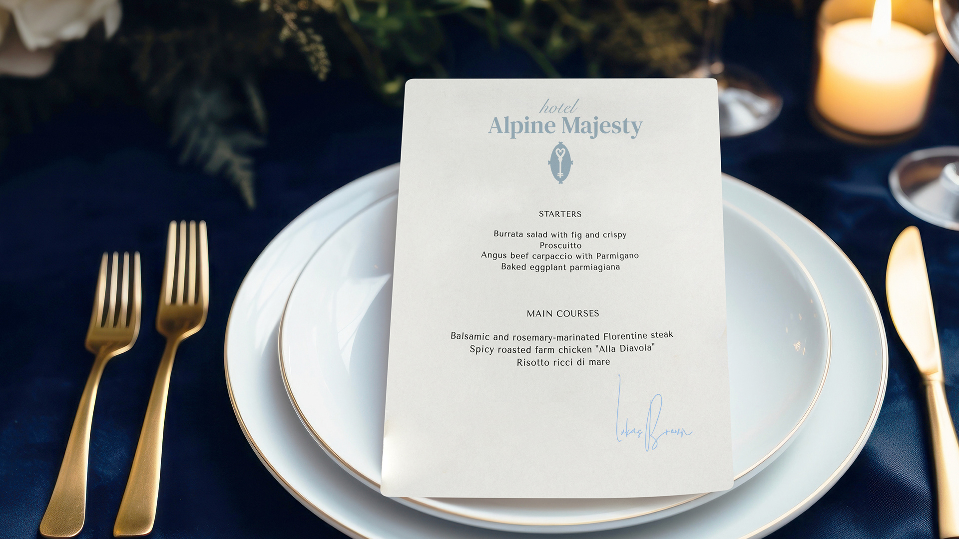Alpine Majesty Hotel | brand identity — Изображение №8 — Брендинг на Dprofile