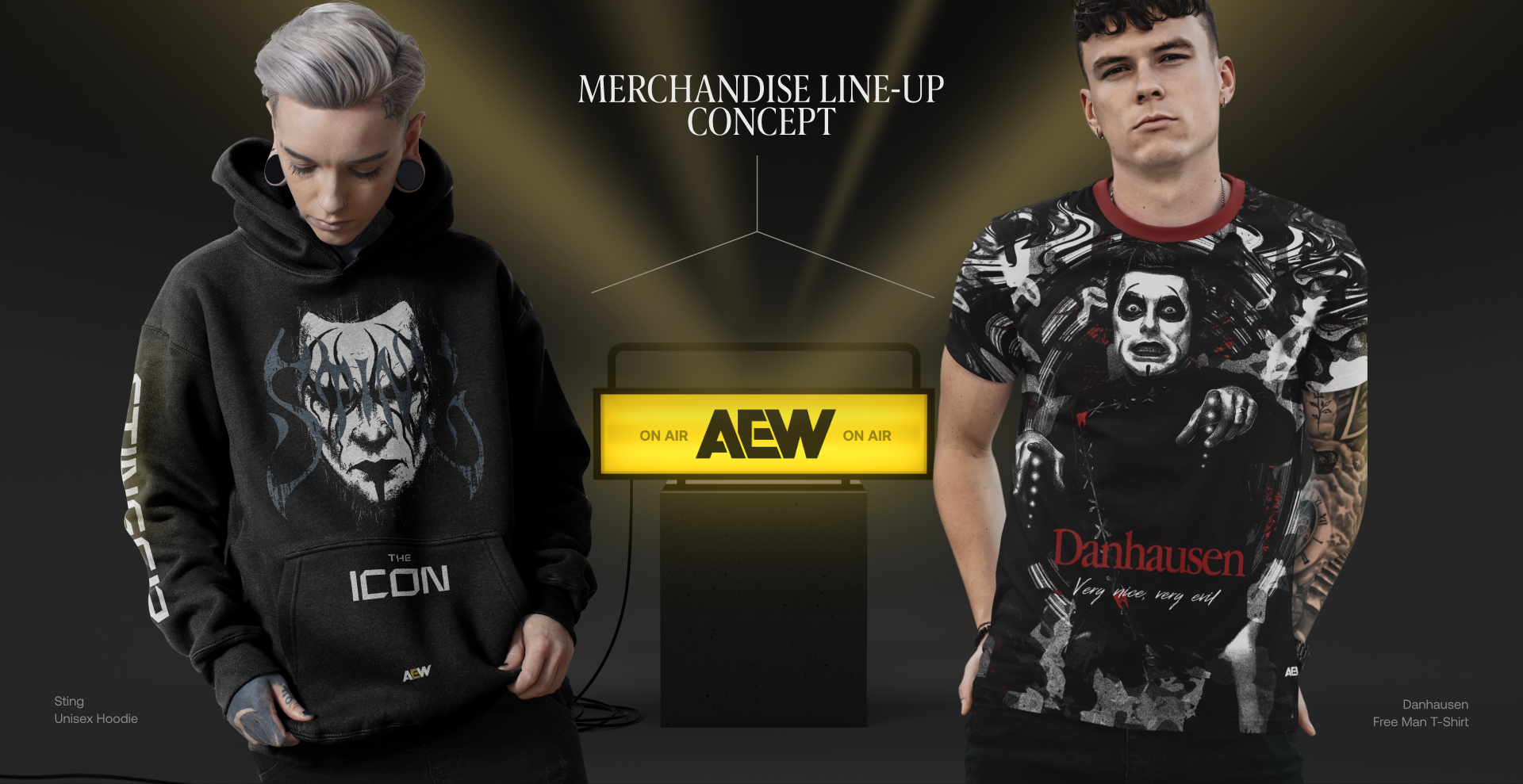 All Elite Wrestling/редизайн корпоративного сайта — Изображение №23 — Графика, Интерфейсы на Dprofile