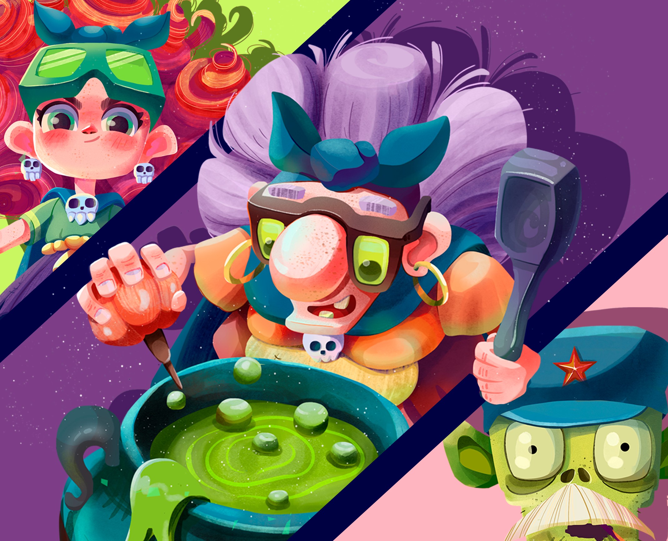 Карточная игра "Зомби" — Брендинг, Иллюстрация на Dprofile