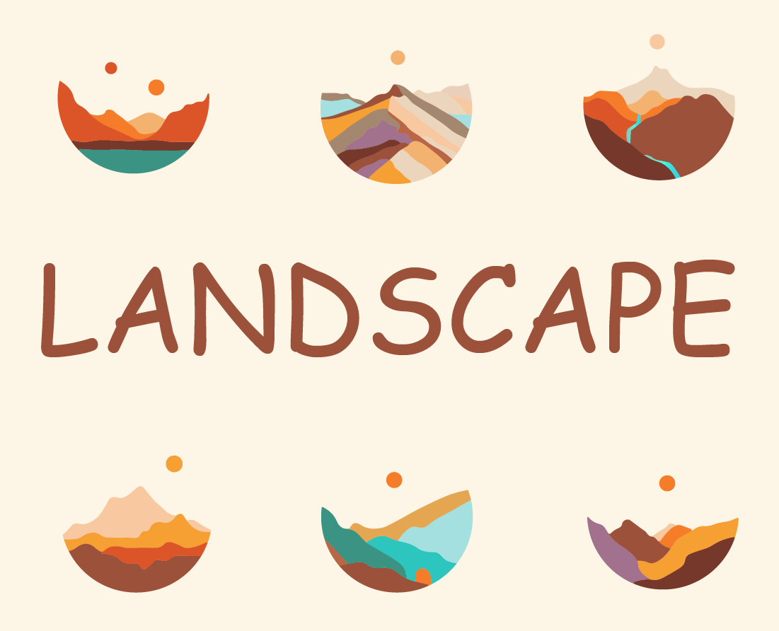 Landscape/Пейзаж — Иллюстрация, Графика на Dprofile