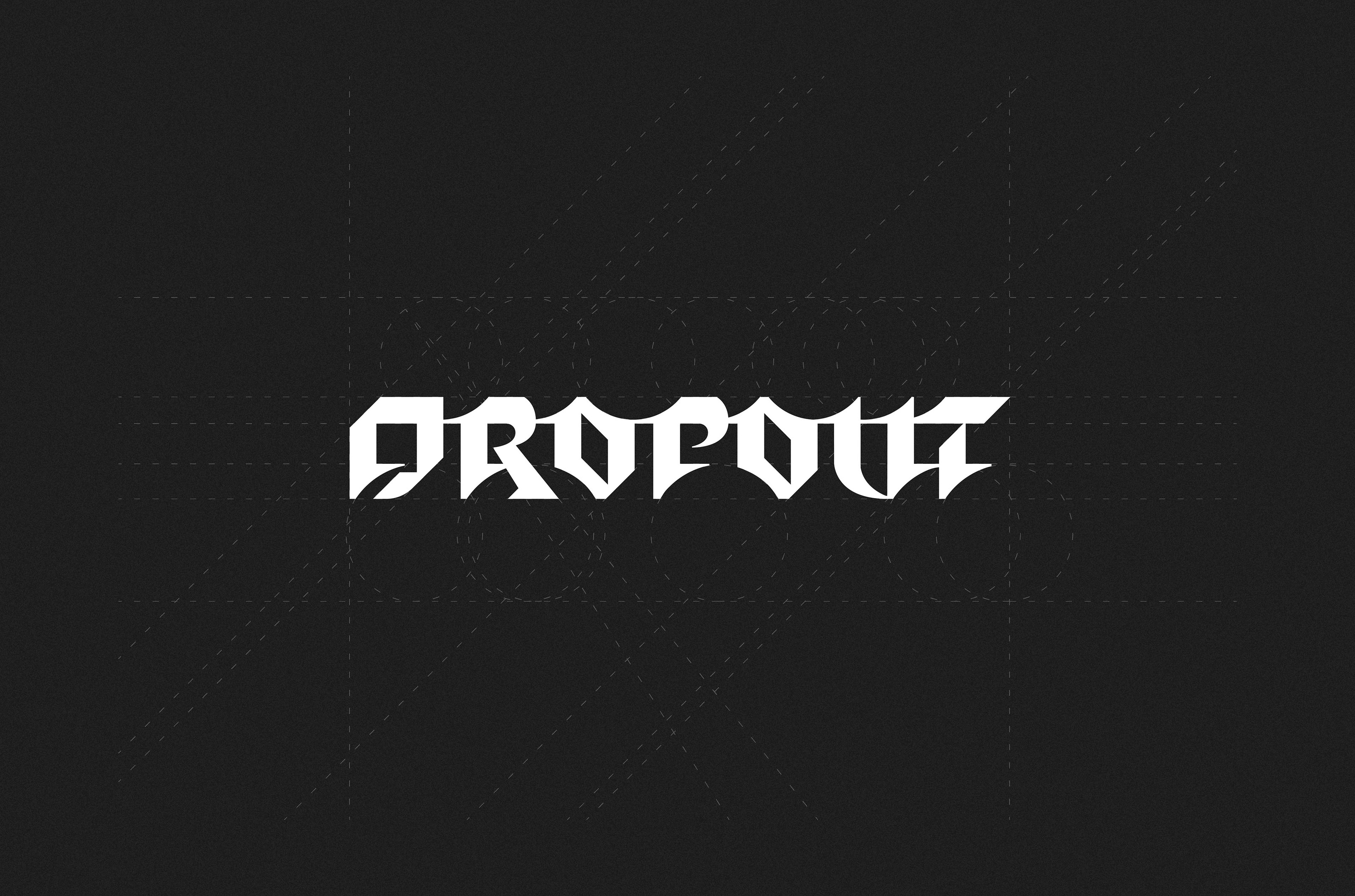 Dropout | Шрифтовой логотип — Изображение №2 — Брендинг на Dprofile