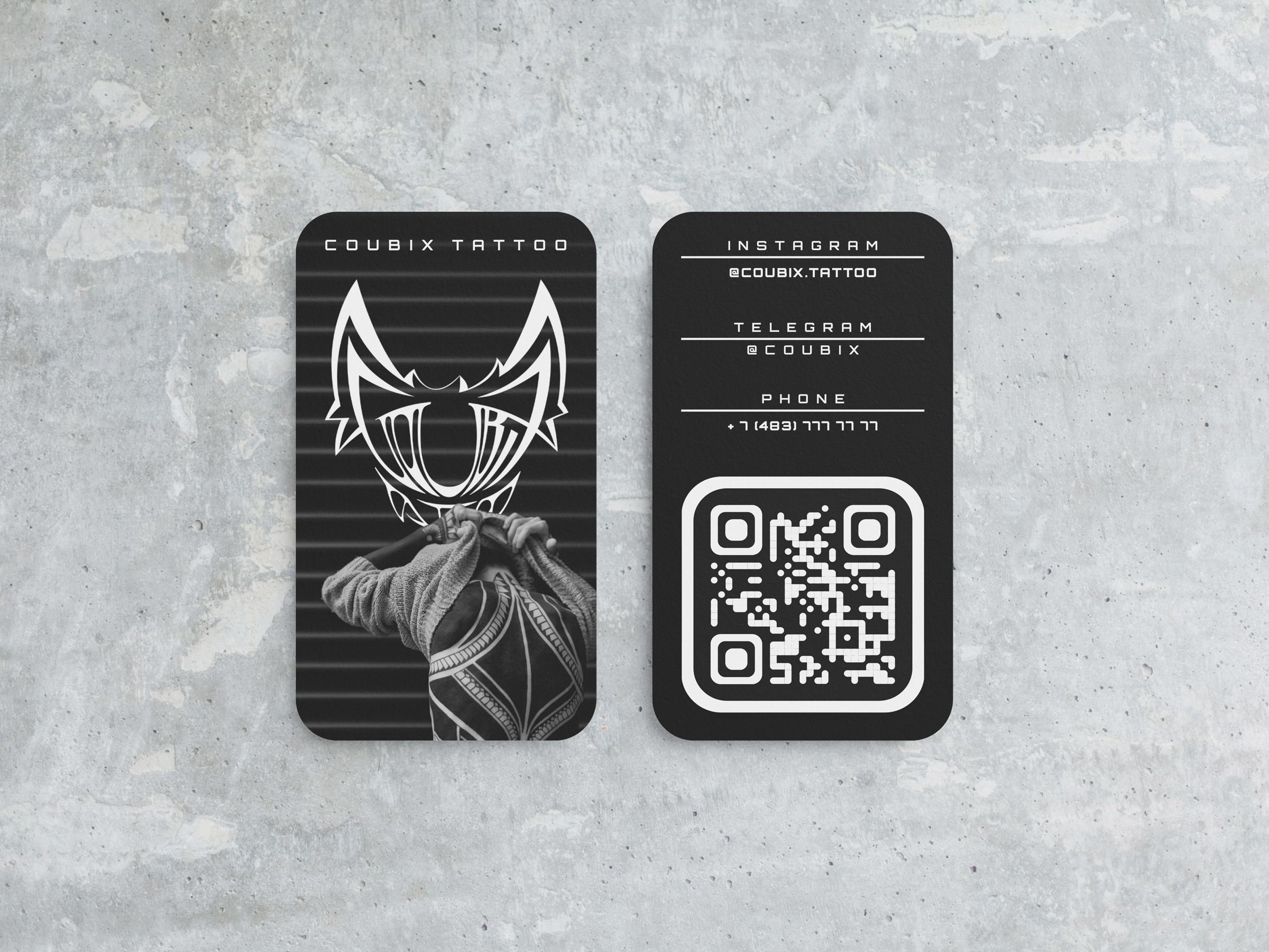 Coubix Tattoo | Лого для тату студии — Изображение №9 — Брендинг на Dprofile