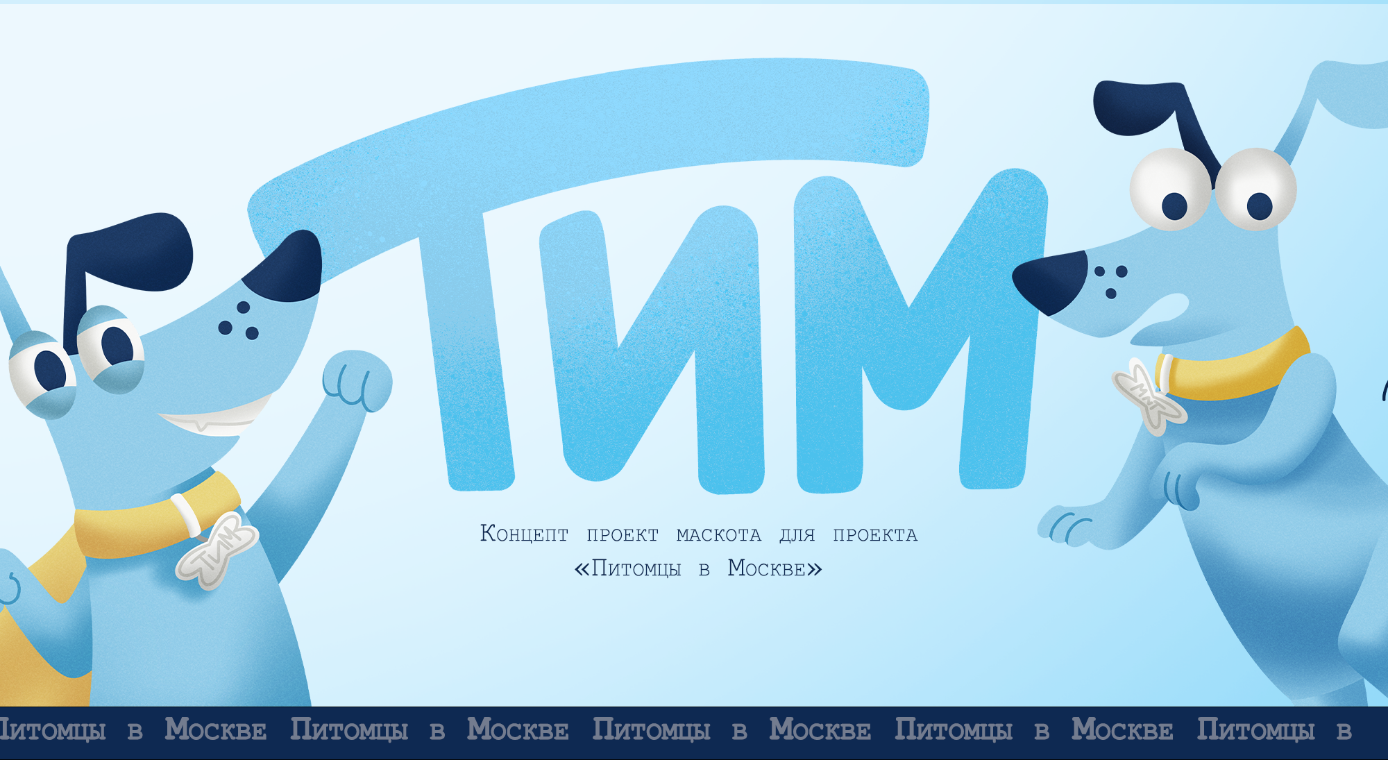 Маскот для проекта "Питомцы в Москве" — Изображение №1 — Брендинг, Иллюстрация на Dprofile