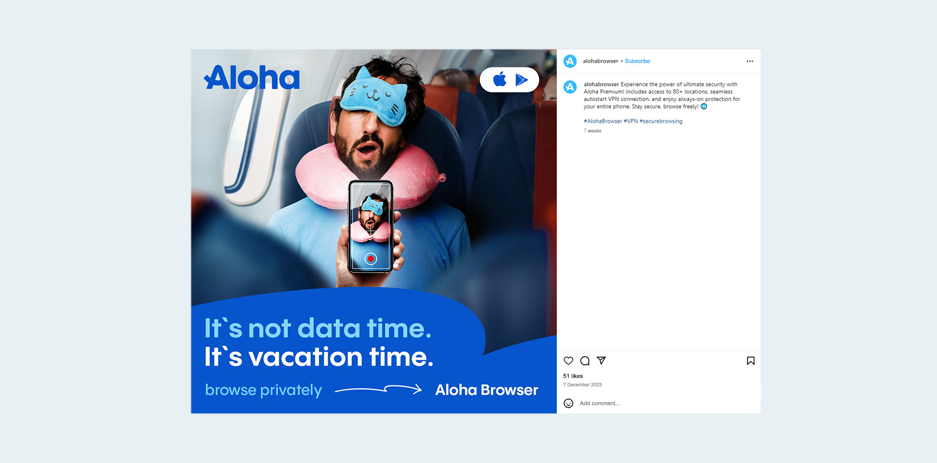 Aloha Browser | рекламная кампания браузера — Изображение №5 — Брендинг, Иллюстрация на Dprofile