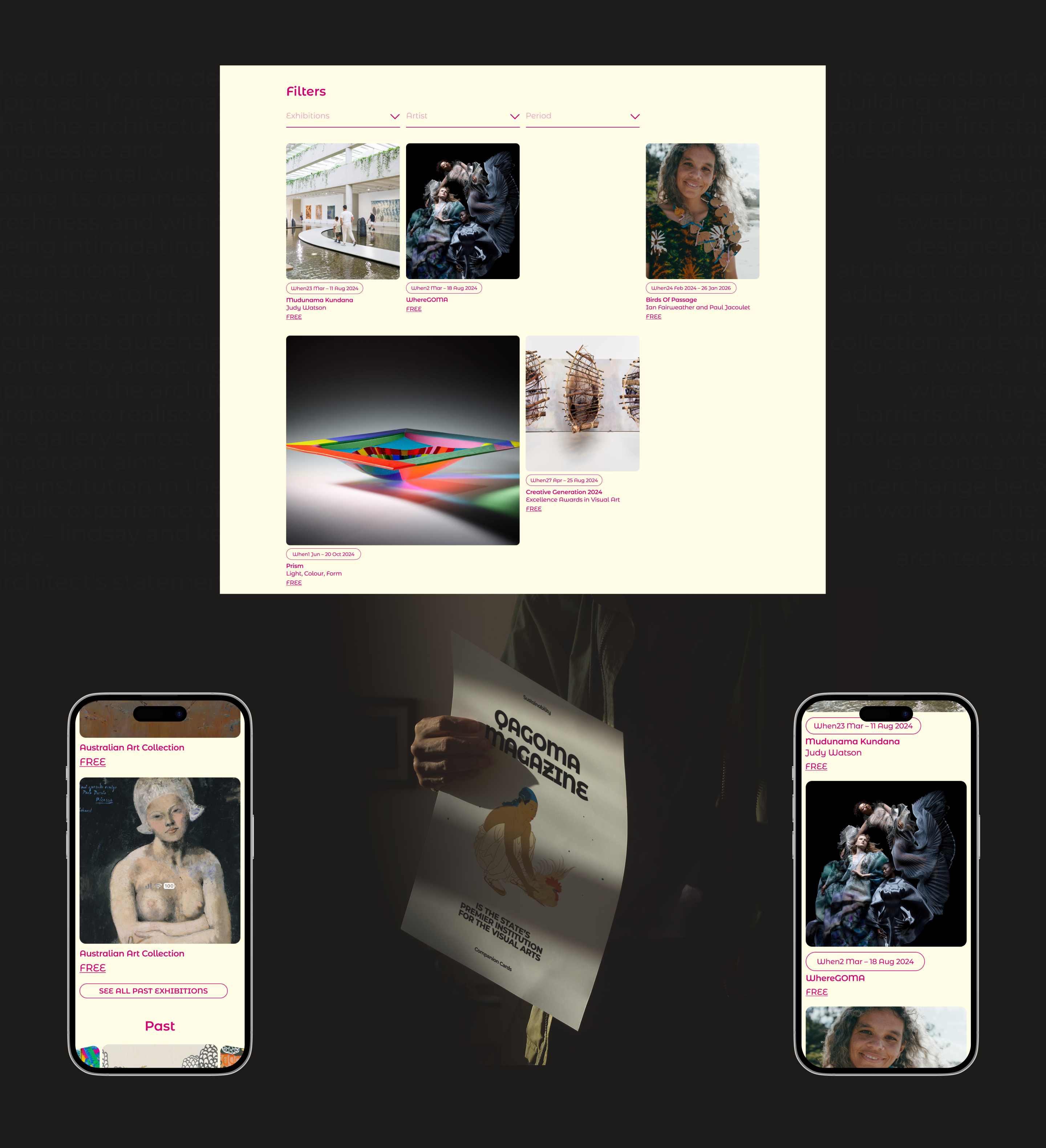 Gallery of Modern Art (QAGOMA) — Изображение №11 — Интерфейсы на Dprofile