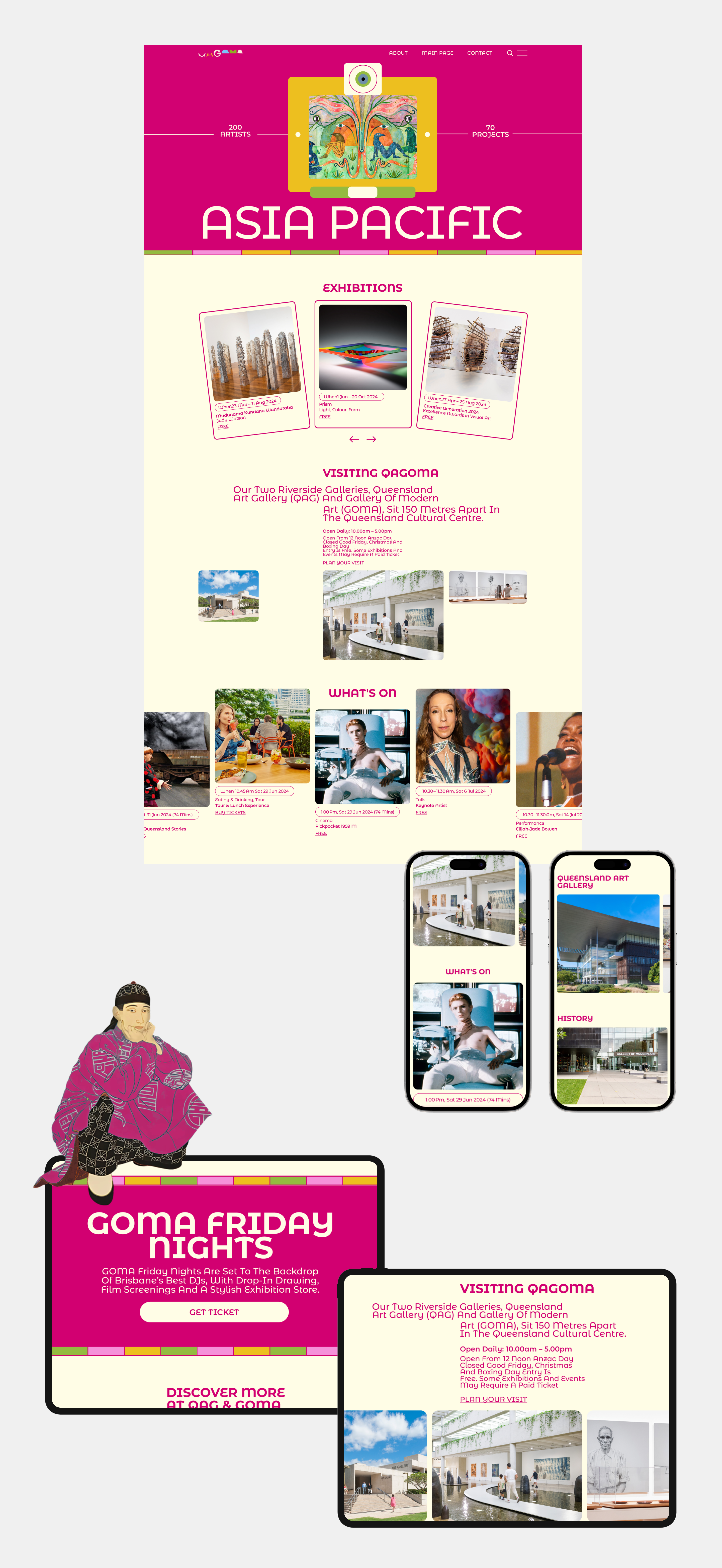 Gallery of Modern Art (QAGOMA) — Изображение №9 — Интерфейсы на Dprofile