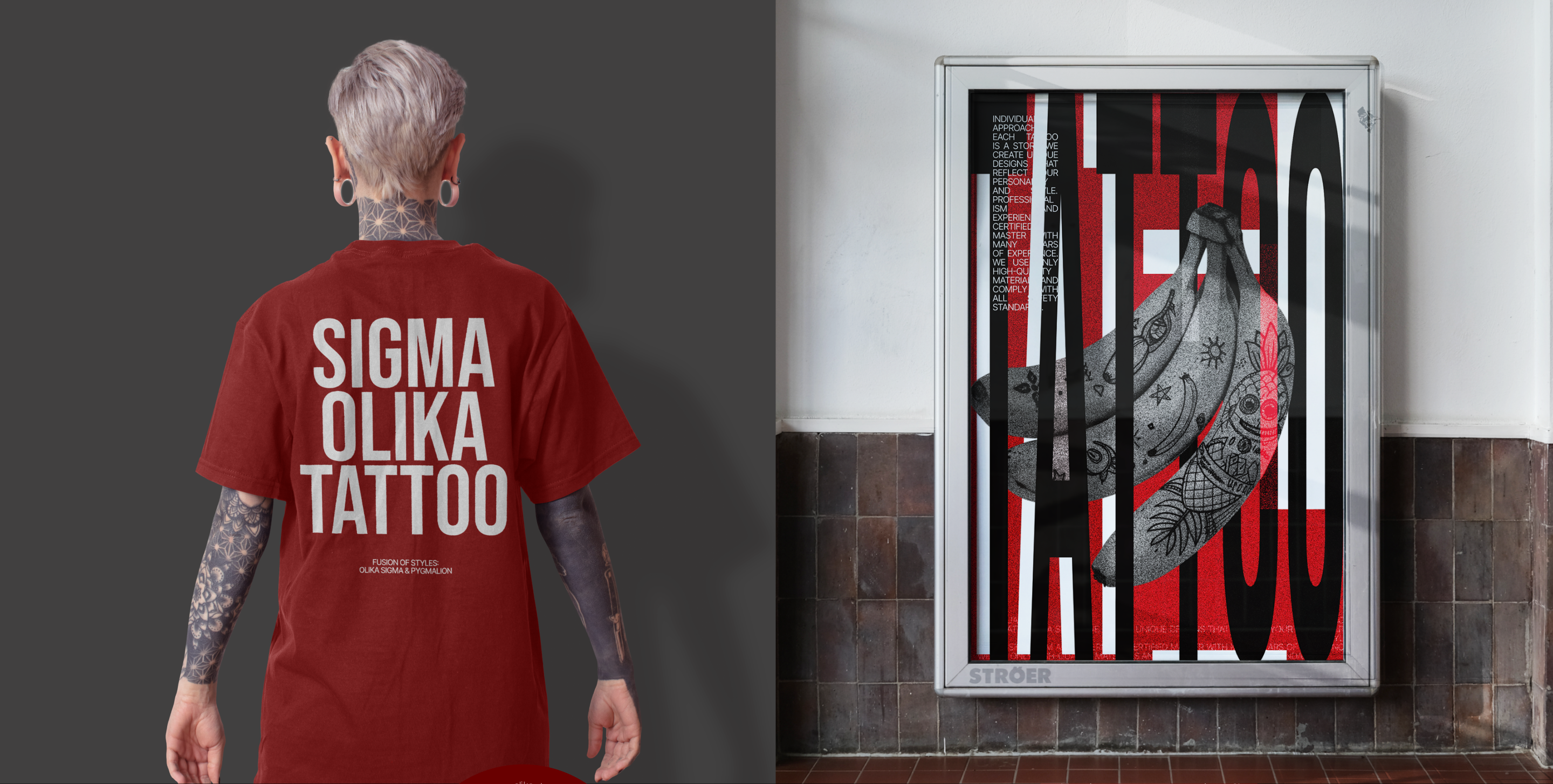 Landing page Tattoo artist Olika Sigma — Изображение №10 — Интерфейсы на Dprofile