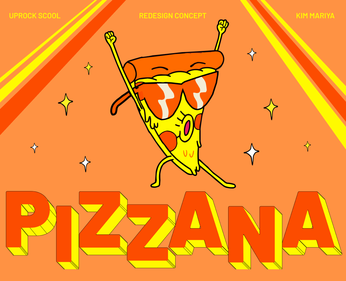 Pizzana pizza landing page — Интерфейсы на Dprofile