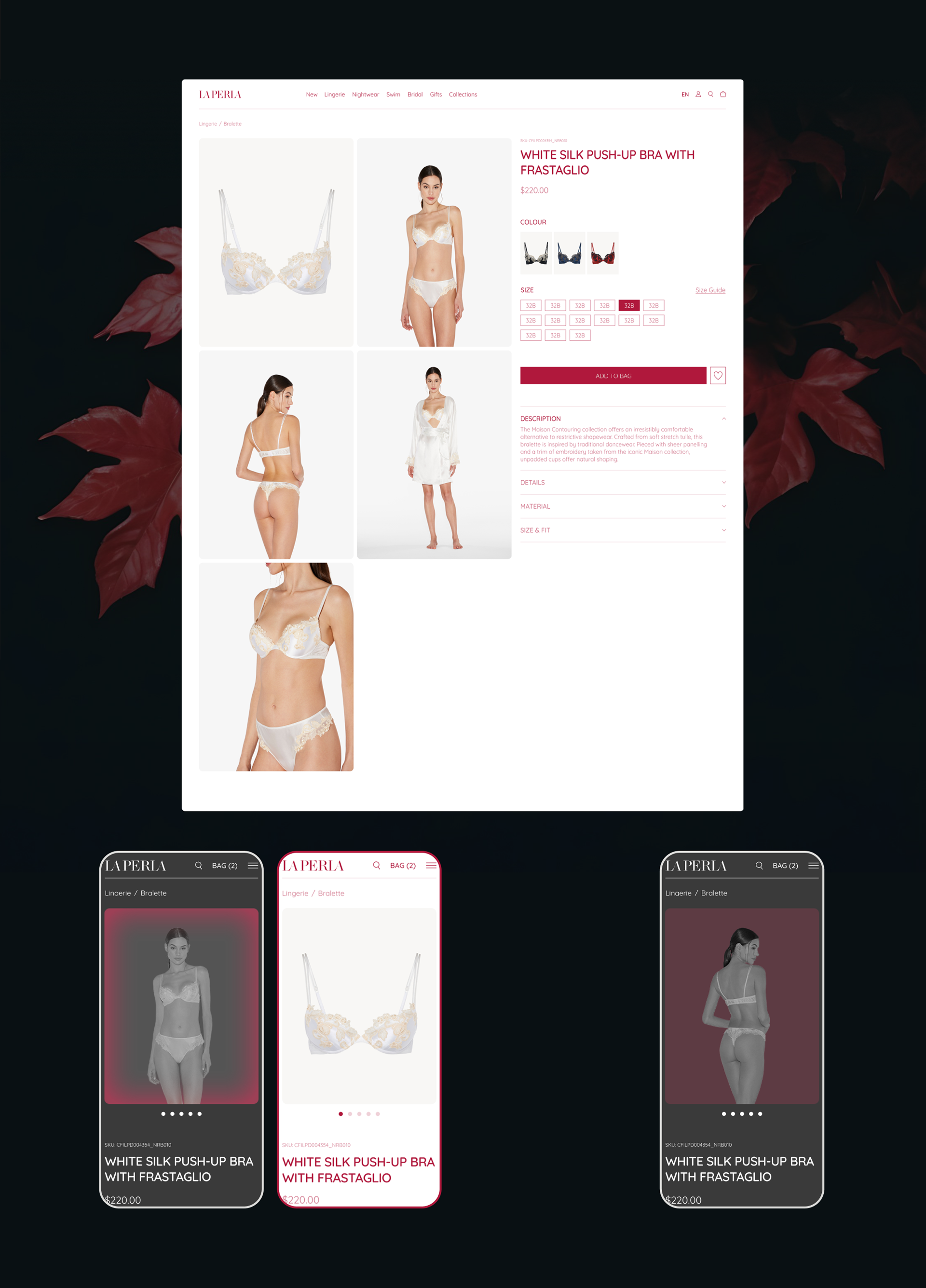 La Perla | E-commerce — Изображение №8 — Интерфейсы, Маркетинг на Dprofile