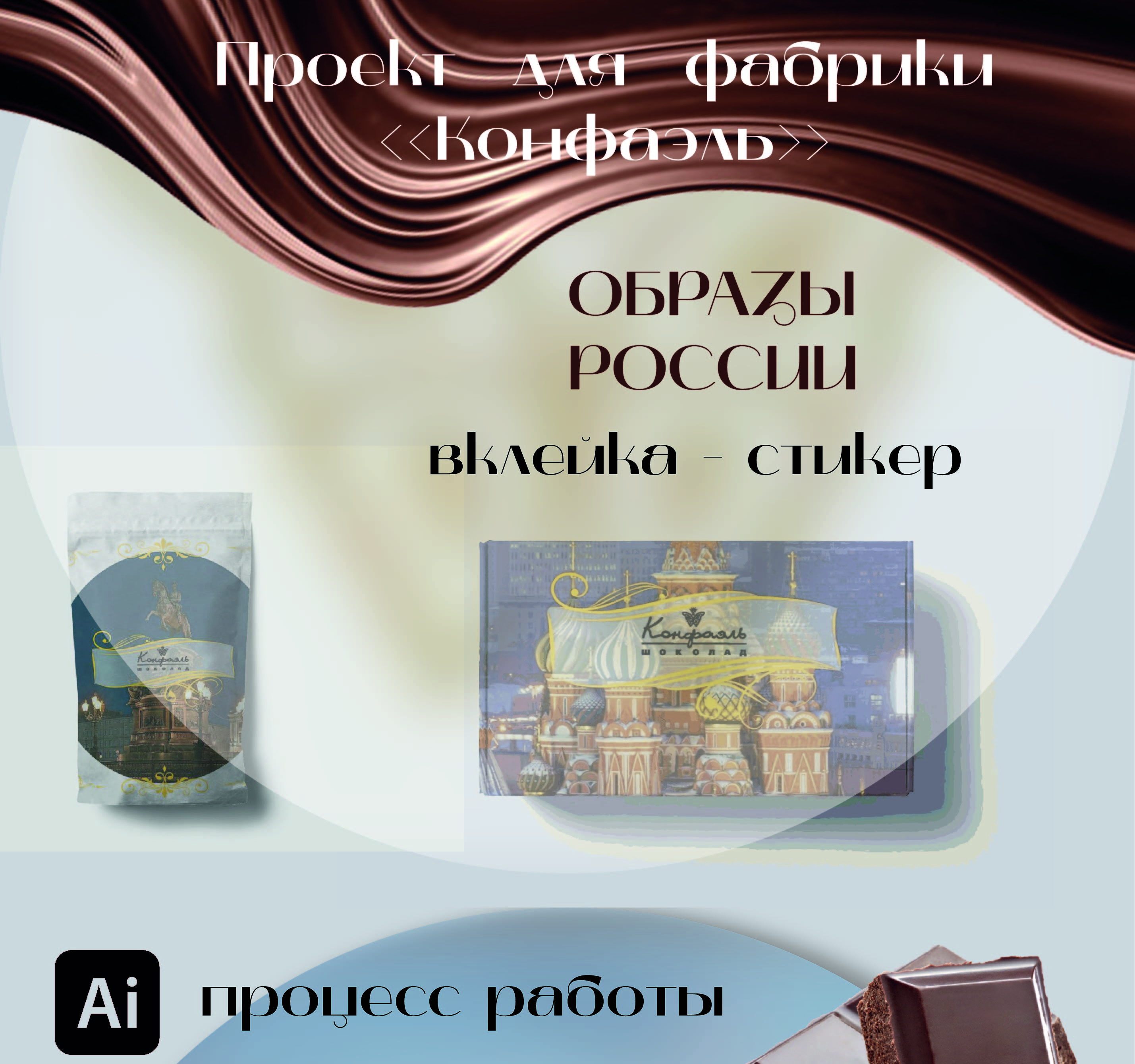 Разработка проекта для фабрики <<Конфаэль>> — Изображение №1 — Брендинг на Dprofile