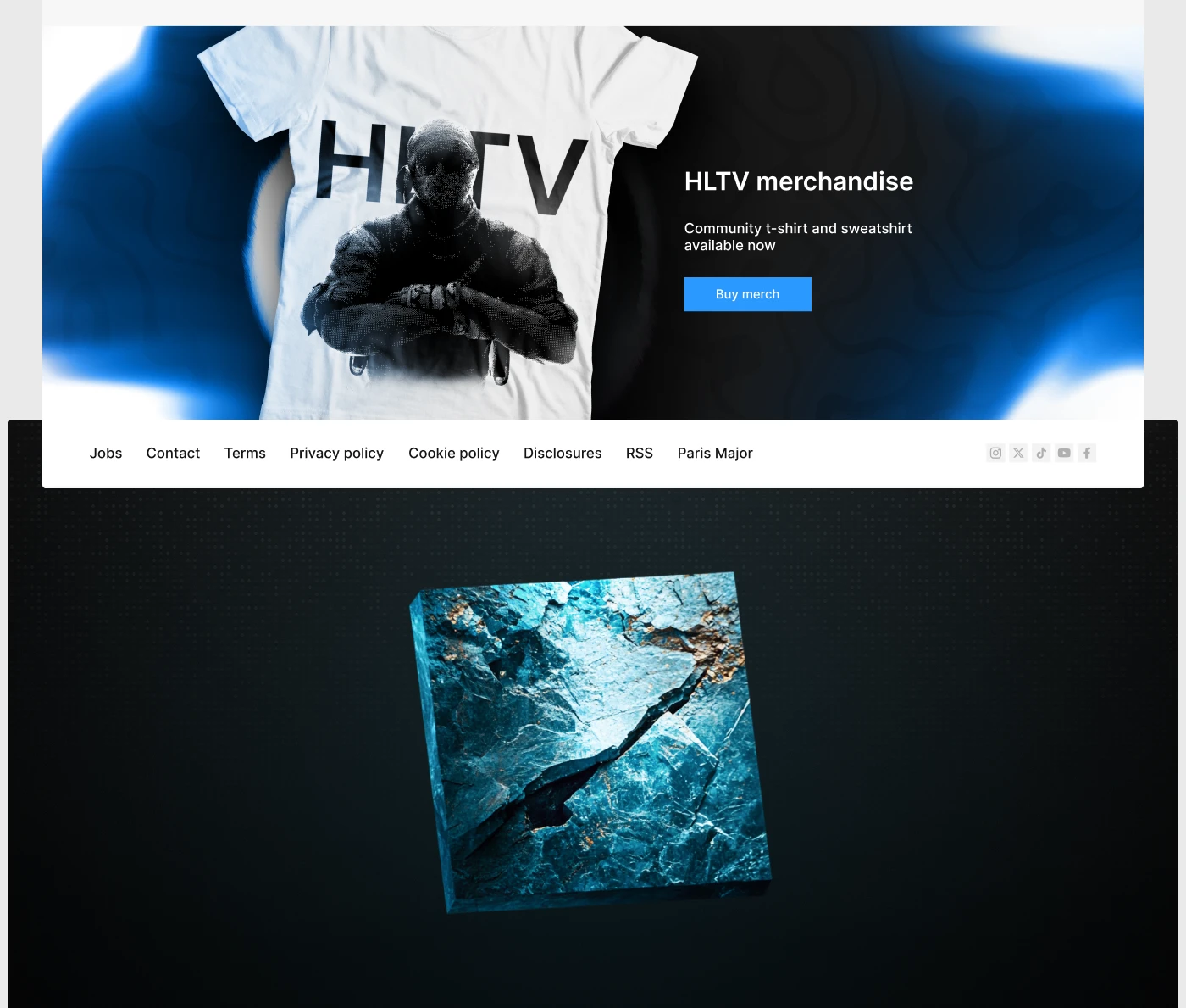 hltv.org — esport portal — Изображение №5 — Интерфейсы, Графика на Dprofile