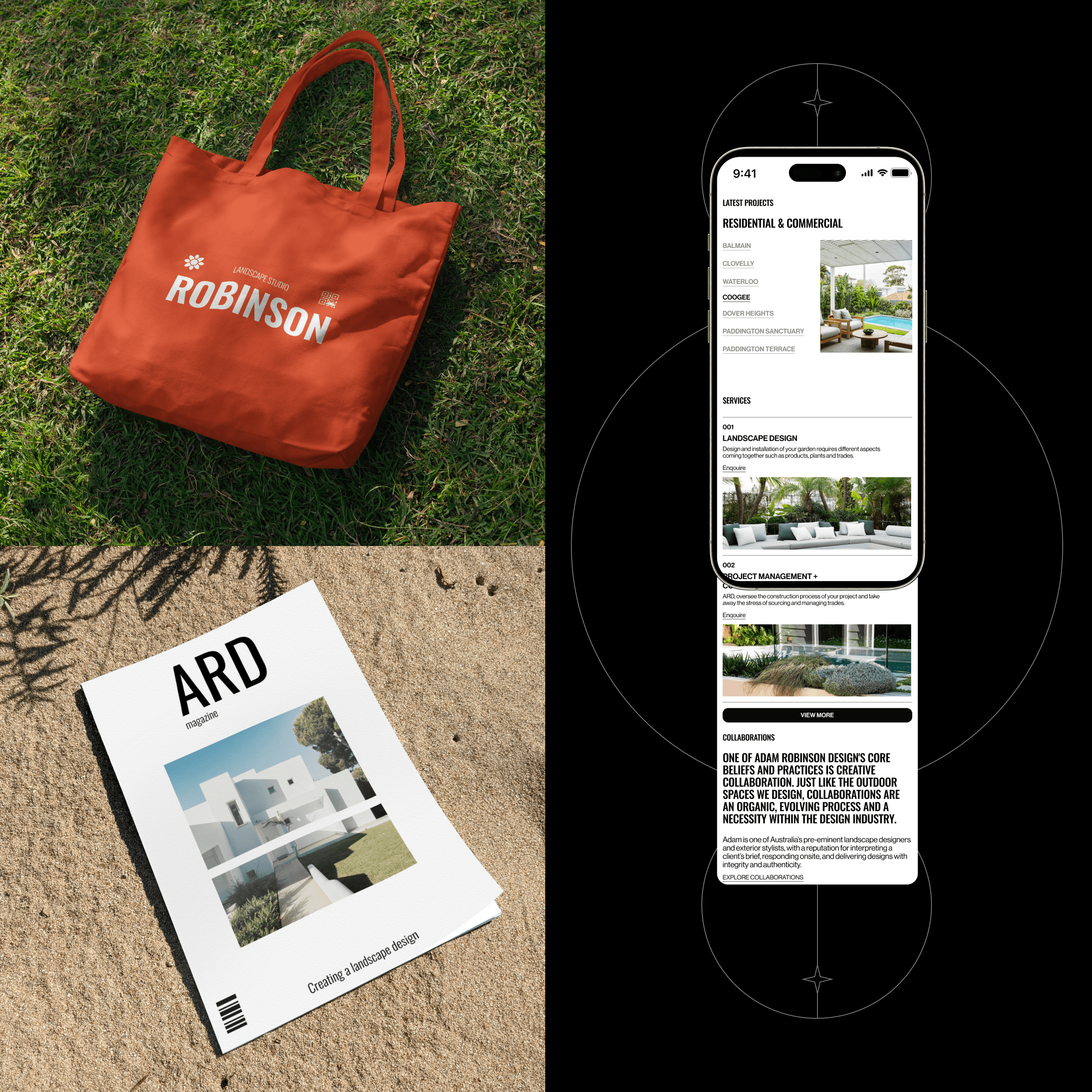 Landscape design studio/landing page — Изображение №6 — Интерфейсы, Брендинг на Dprofile