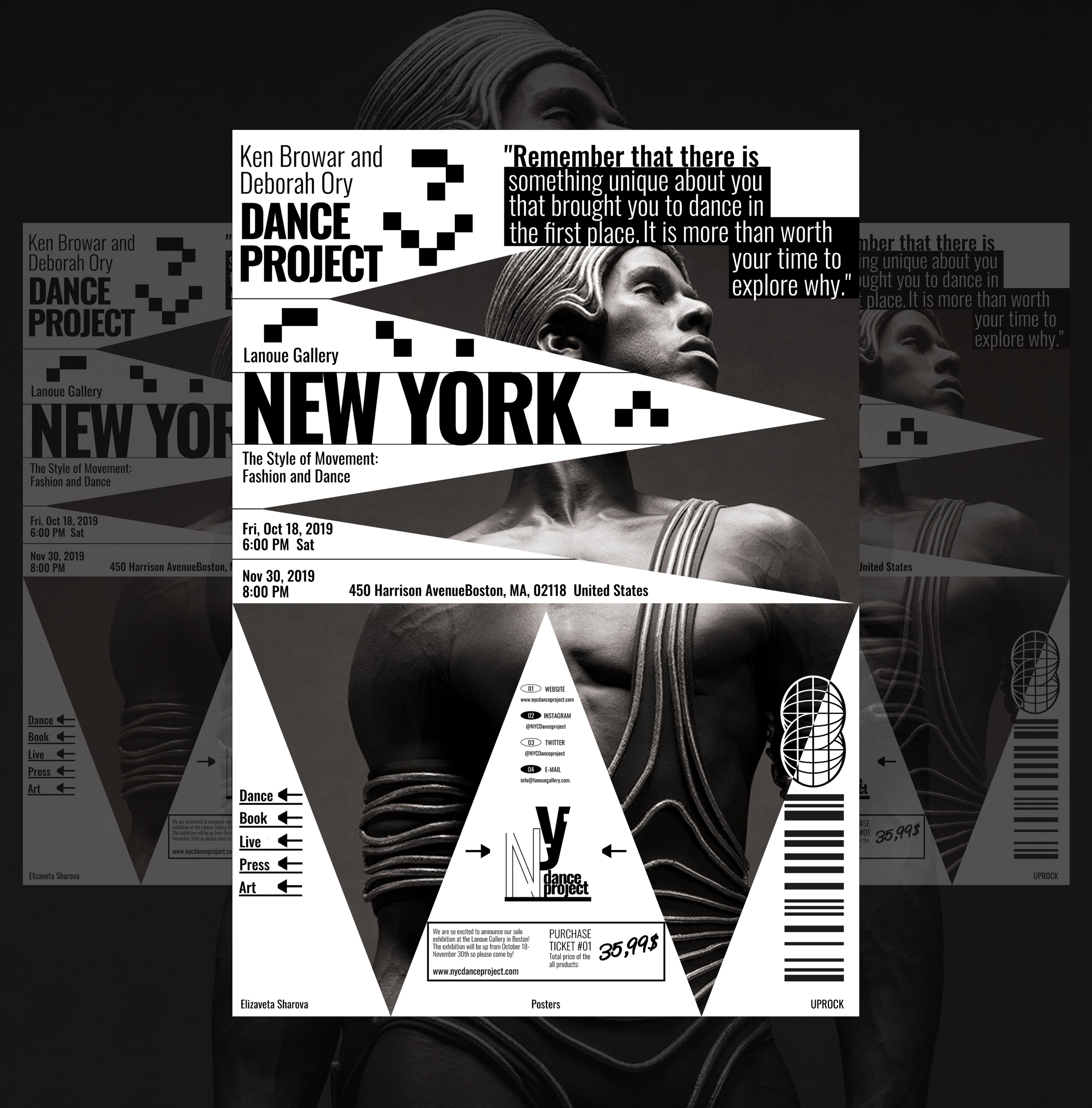 Posters collection/ NYC Dance — Изображение №2 — Иллюстрация, Графика на Dprofile
