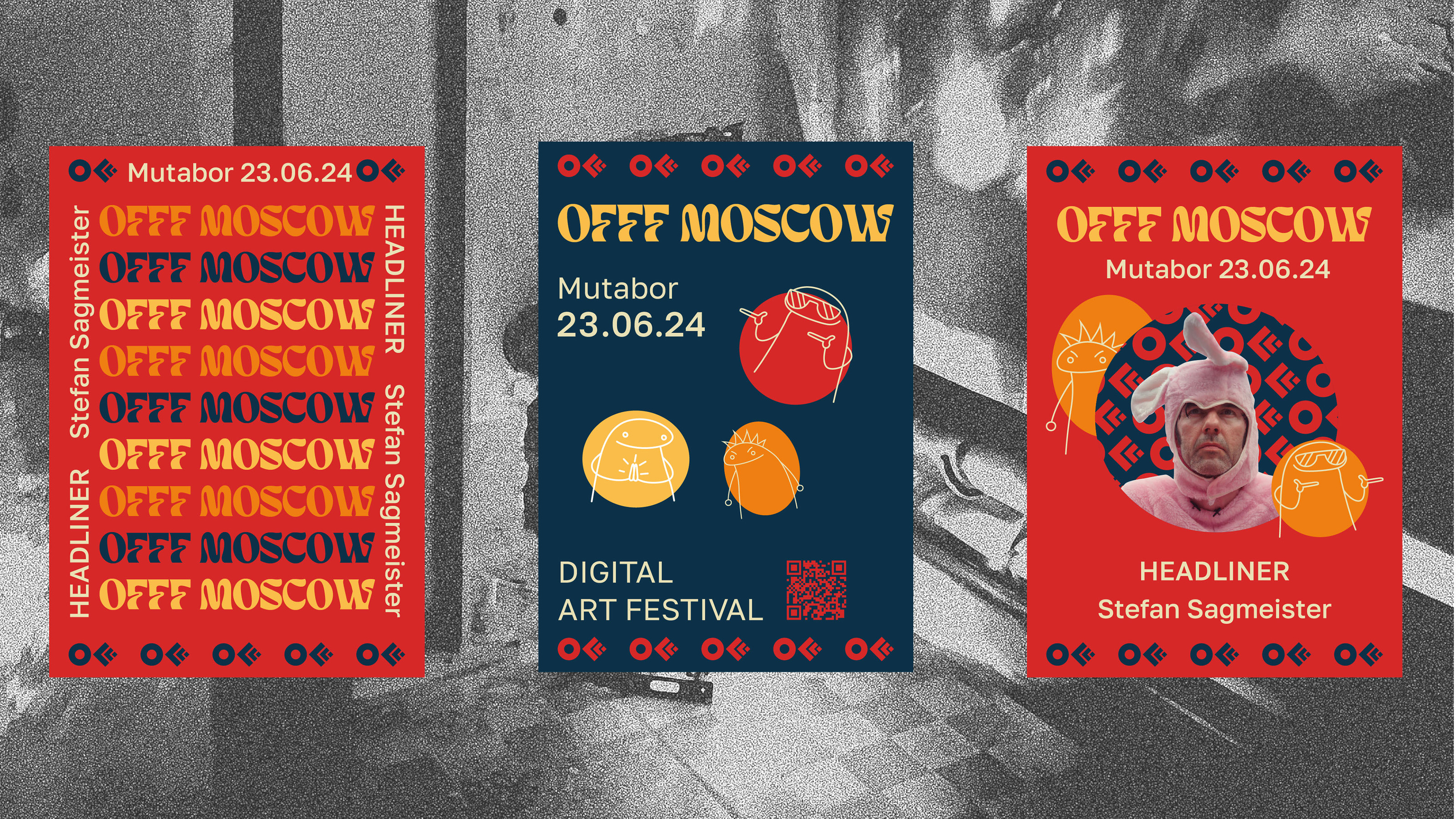 OFFF Moscow | Festival identity — Изображение №9 — Брендинг, Графика на Dprofile