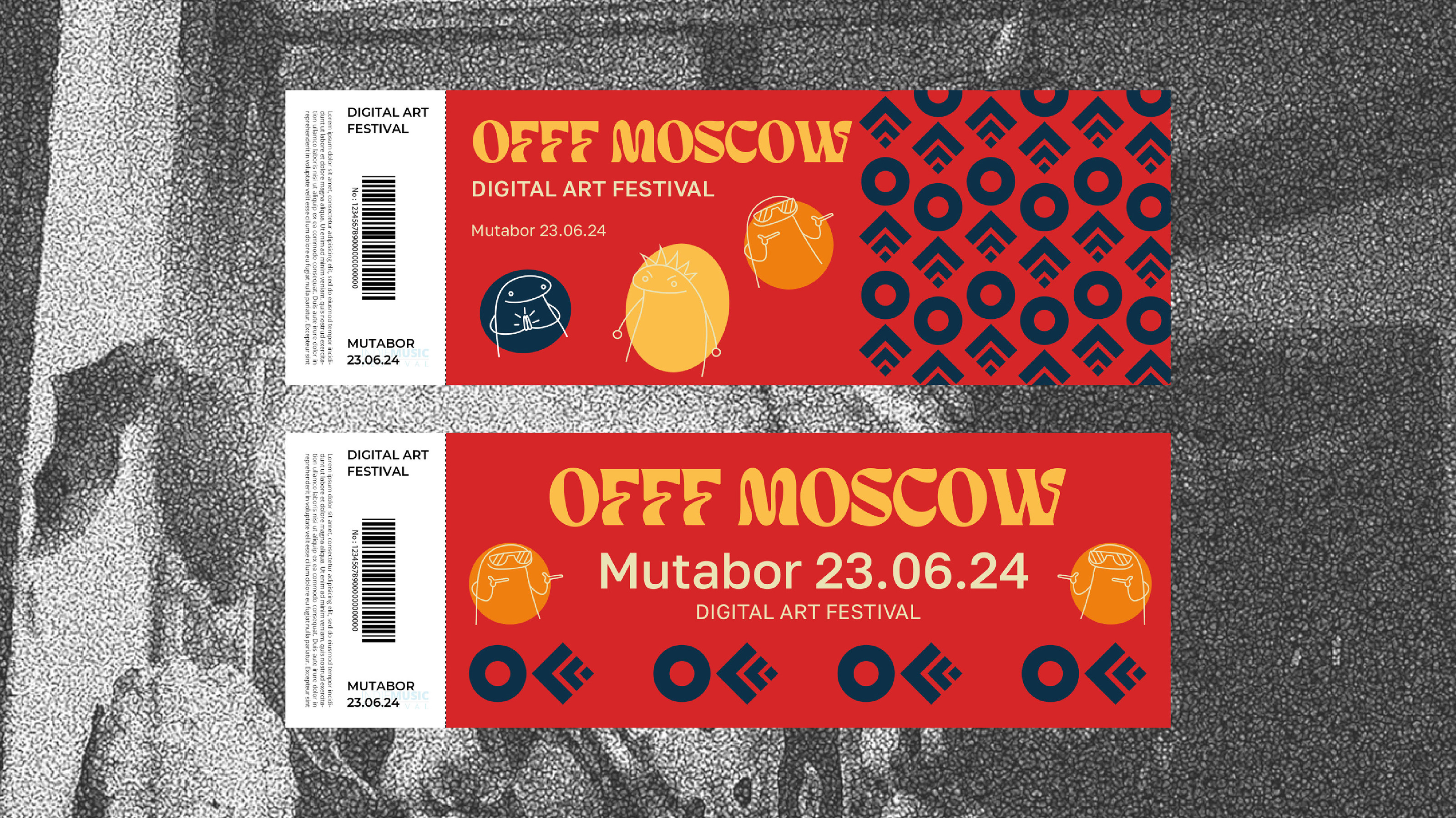 OFFF Moscow | Festival identity — Изображение №15 — Брендинг, Графика на Dprofile