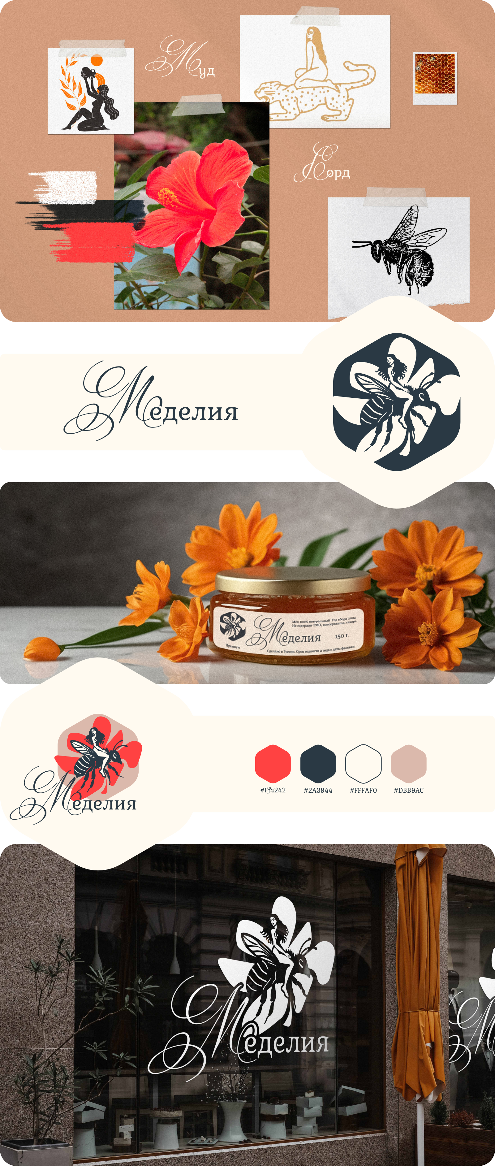 Логотип Меделия — Изображение №2 — Брендинг, Графика на Dprofile