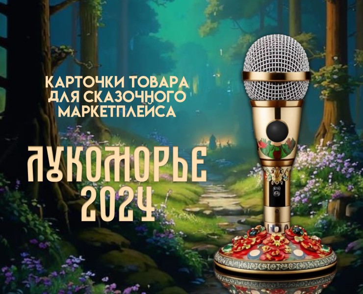 Лукоморье 2024. Инфографика для сказочного маркетплейса. на Dprofile