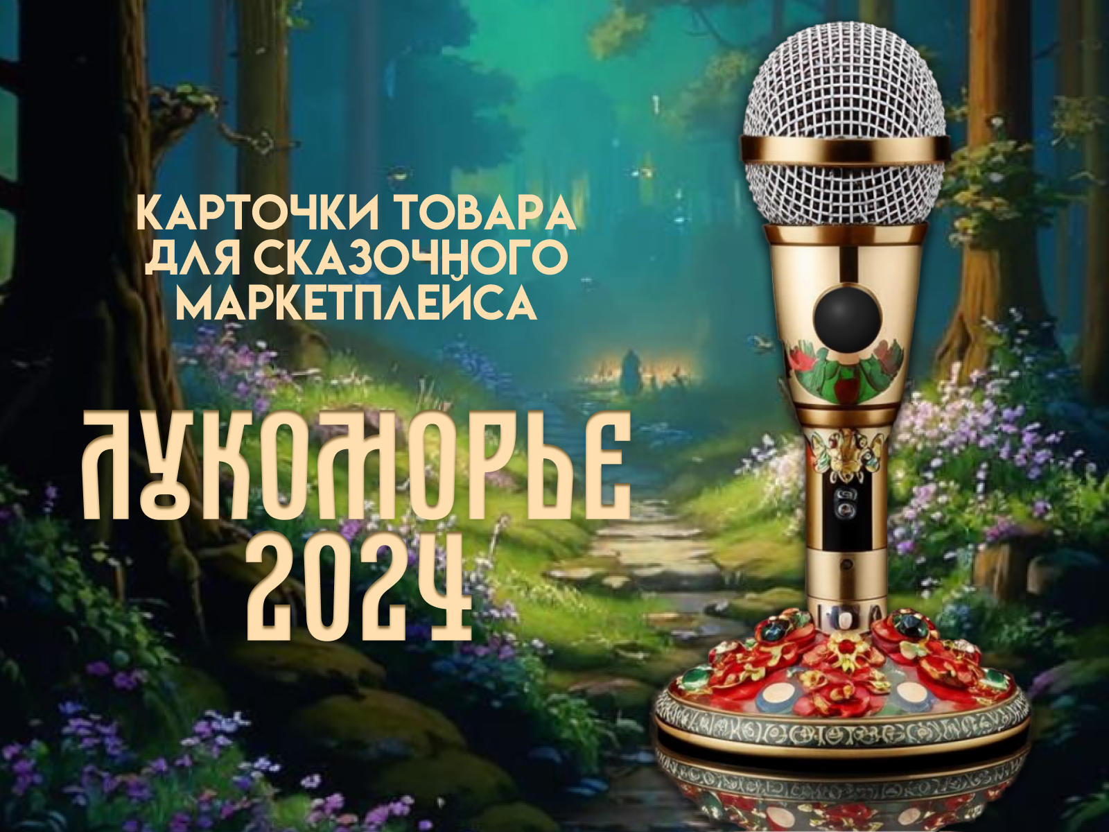 Лукоморье 2024. Инфографика для сказочного маркетплейса. — Изображение №1 — Графика, Маркетинг на Dprofile