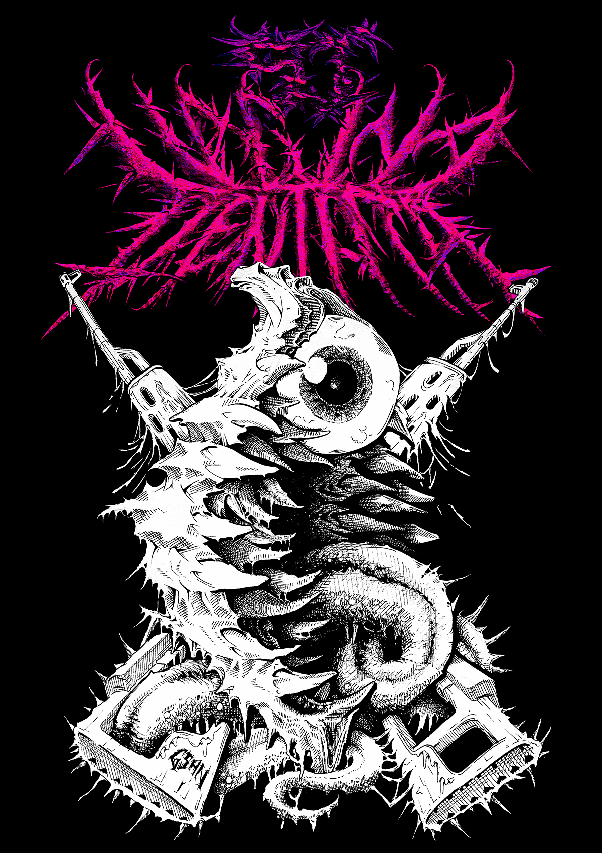 Маскот для "St. Vagina Dentata" — Изображение №10 — Брендинг, Графика на Dprofile
