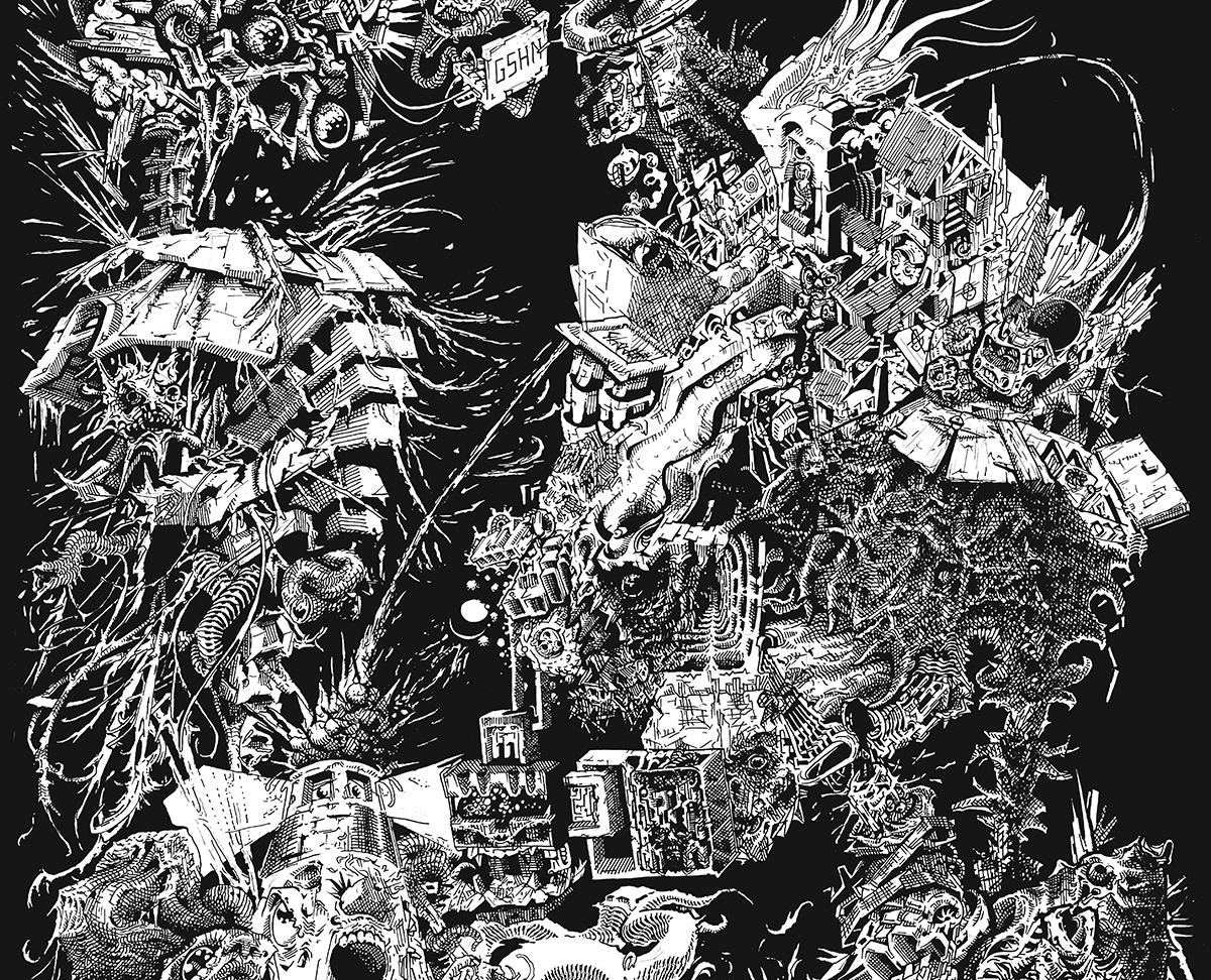 graphic artwork "DIRE DEGRADATION" на Dprofile